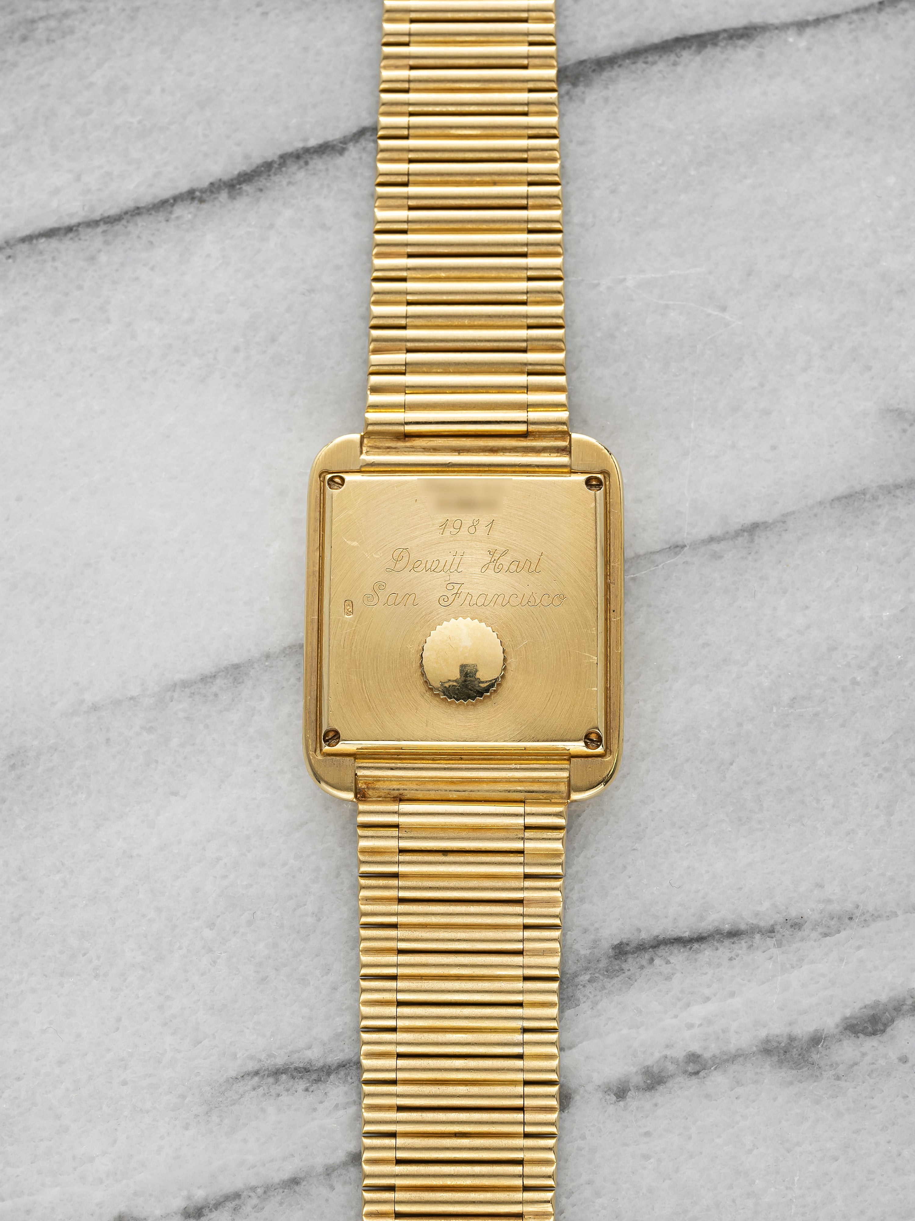 1981 Piaget Protocole 74101 – 18K Yellow Gold Black Dial