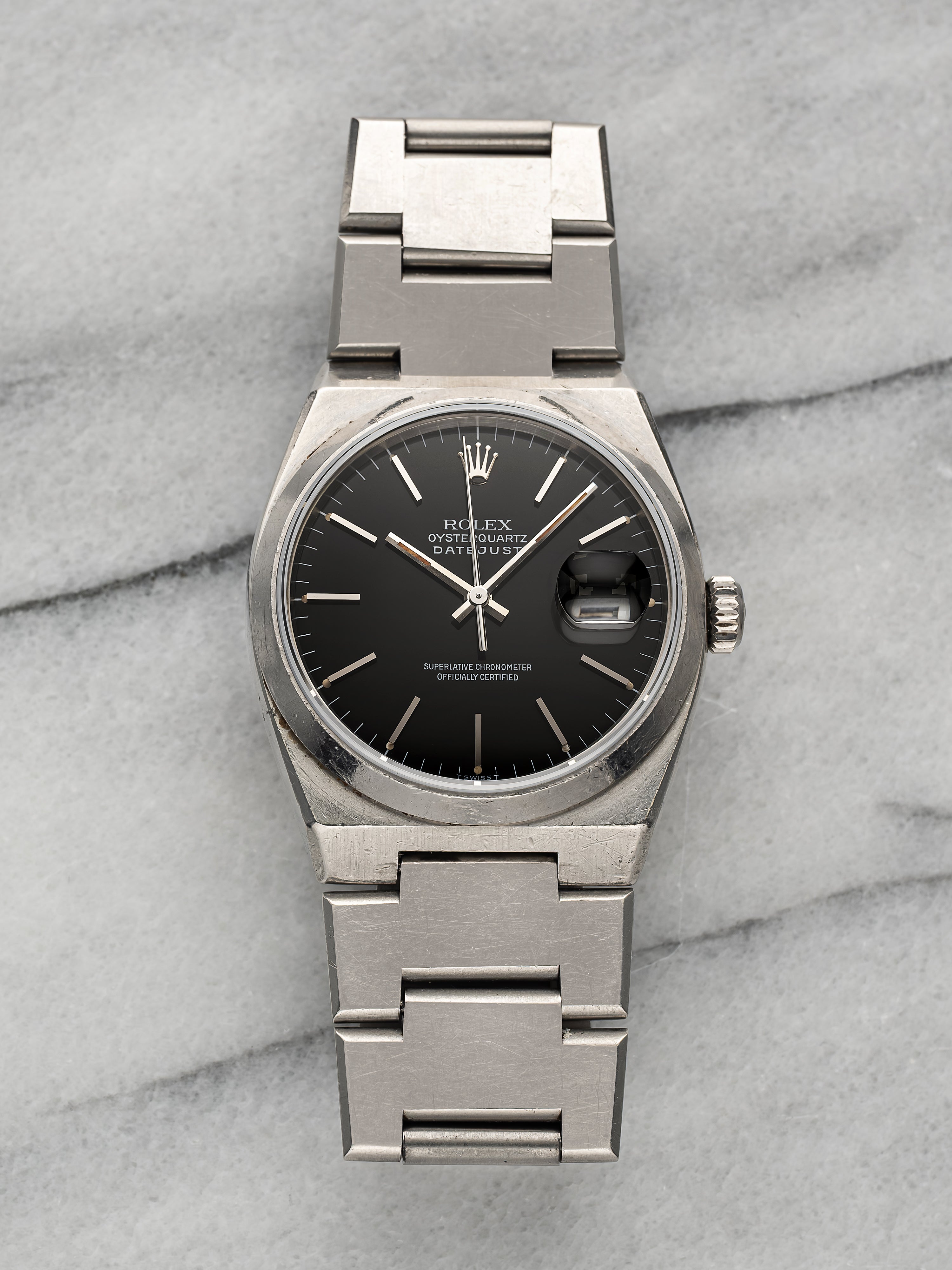 1980 Rolex Datejust Oysterquartz - Black Dial
