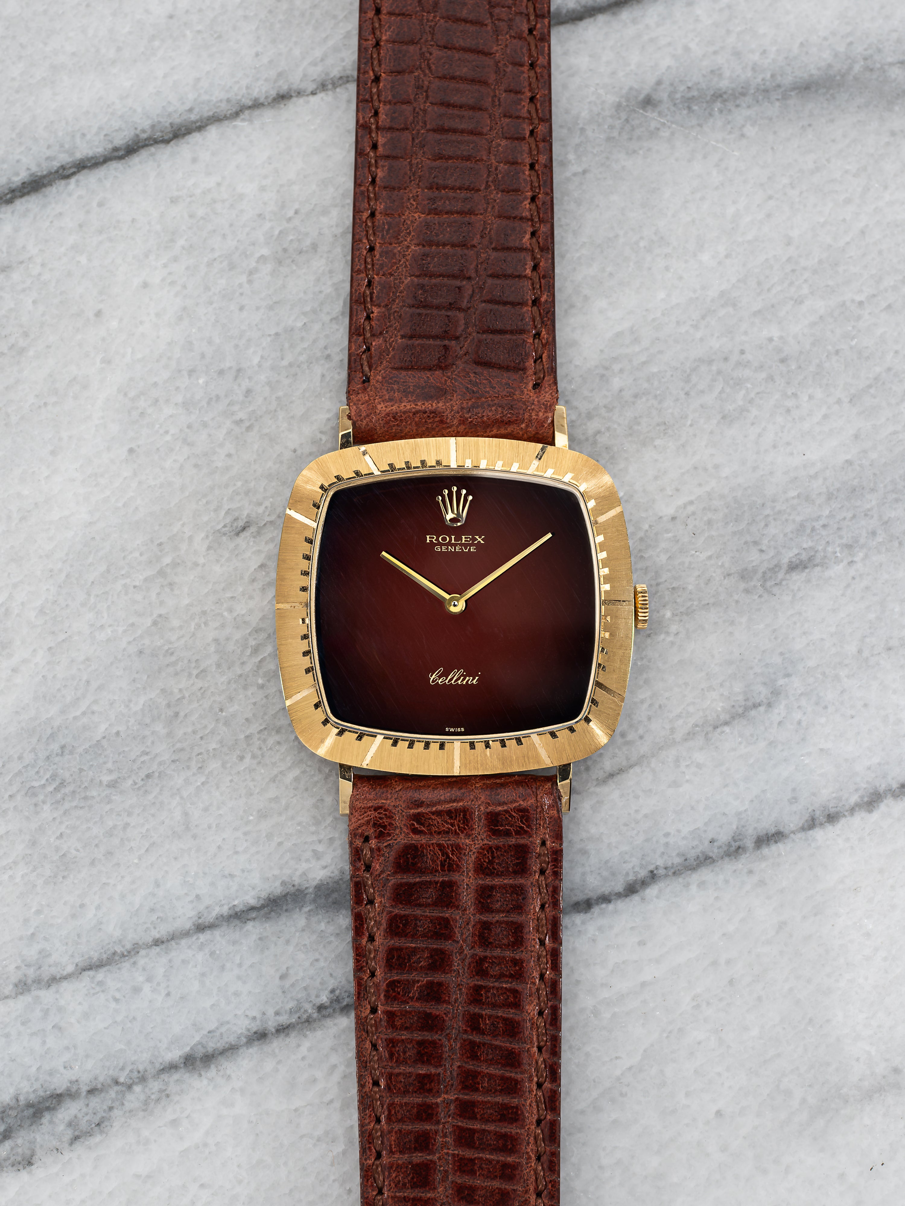 Rolex Cellini 4084 – Red Vignette Dial