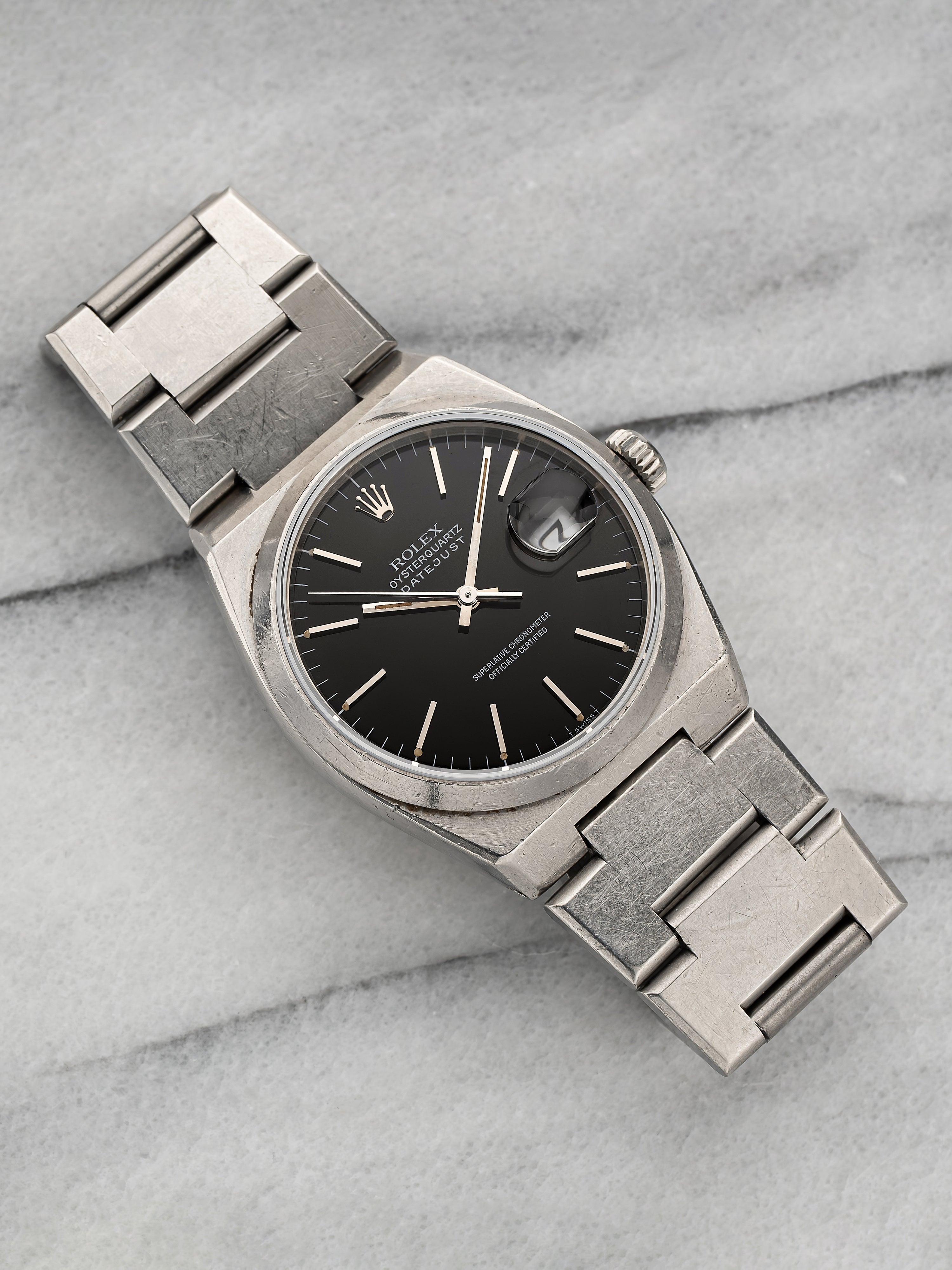 1980 Rolex Datejust Oysterquartz - Black Dial