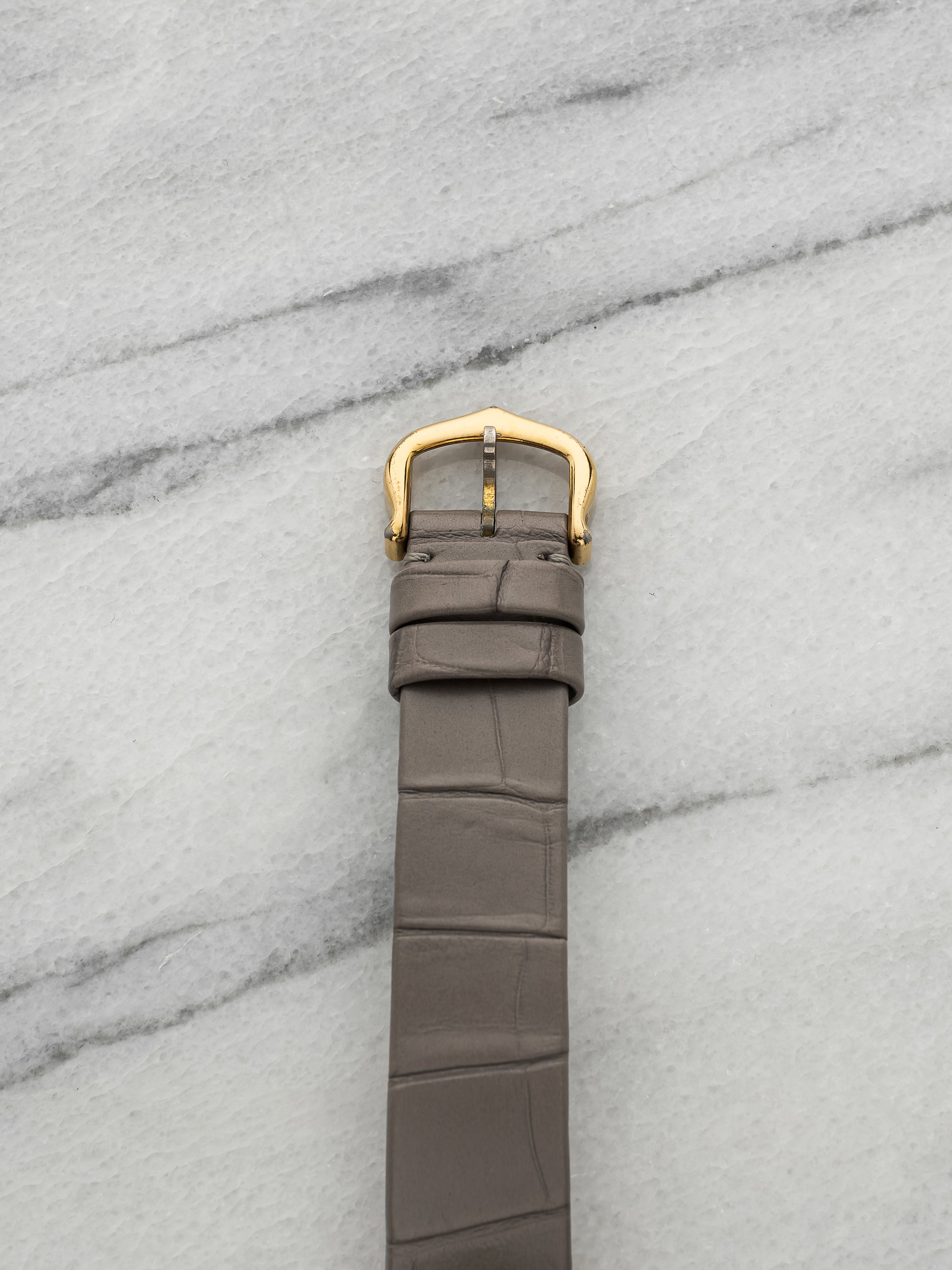 Vintage 1970s Cartier Lady Must Tank Vermeil Tortoise Dial Manual 21mm