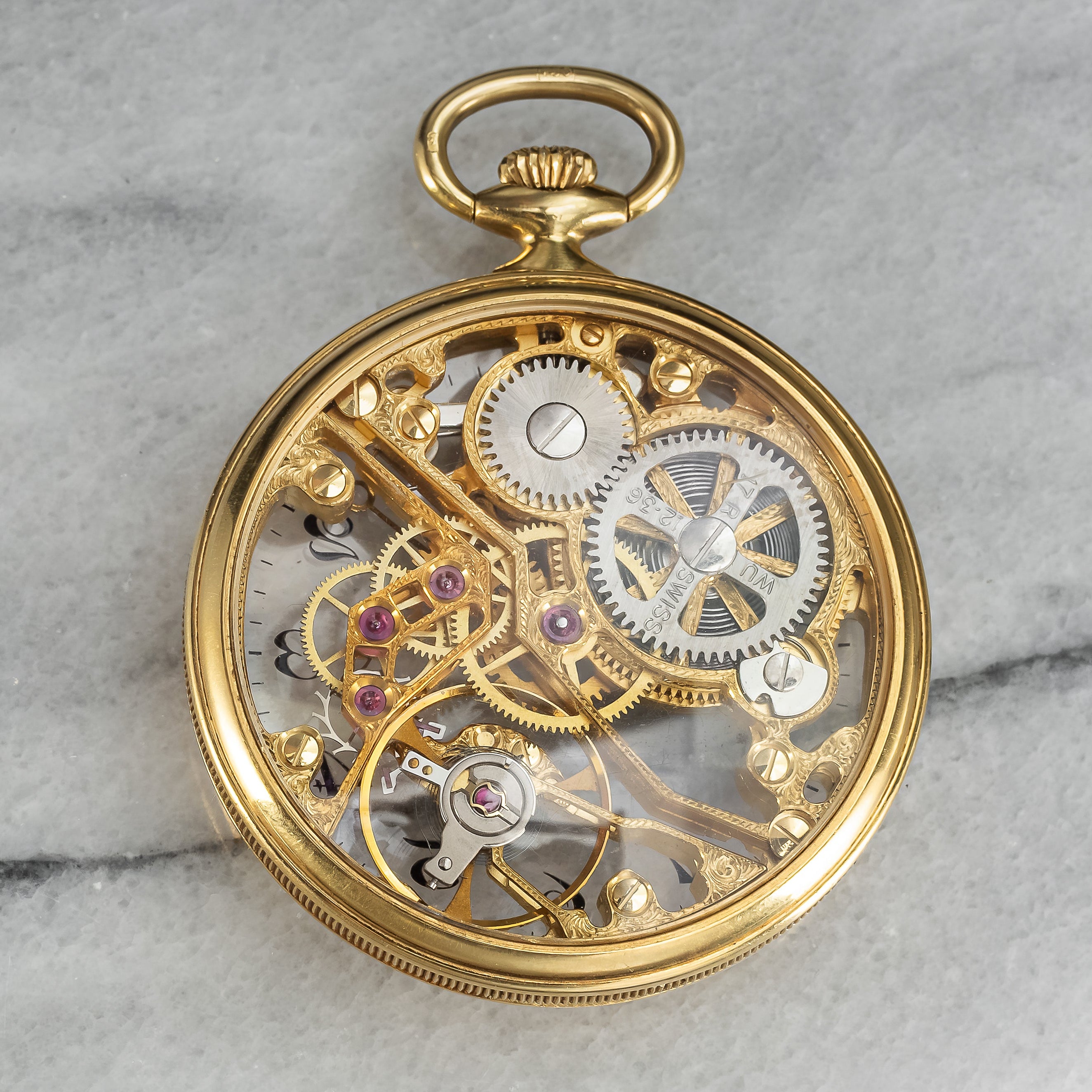 Golay Pocket Watch - Skeleton Dial