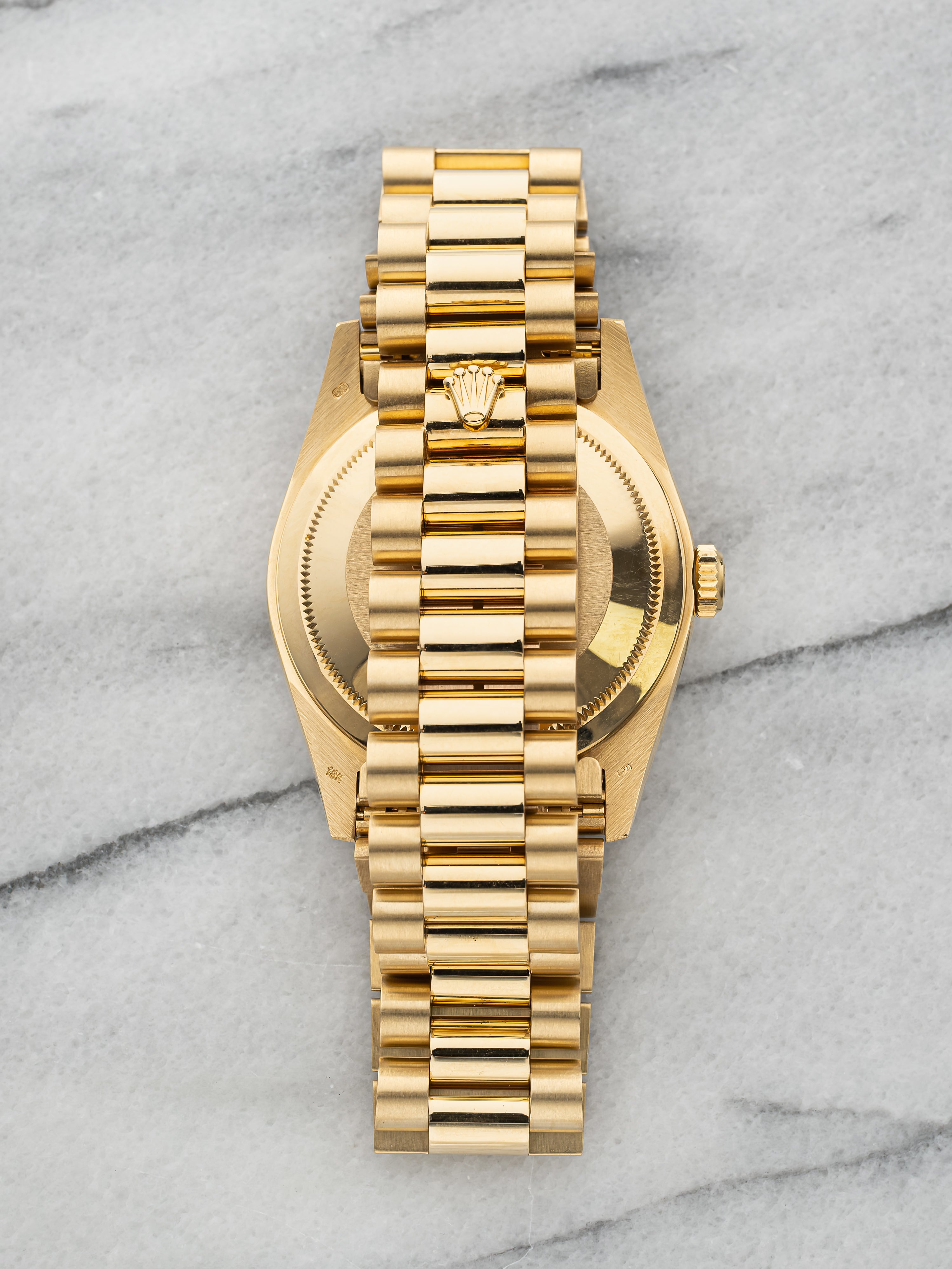 1989 Rolex Day-Date 18238 – Obsidian Stone Dial