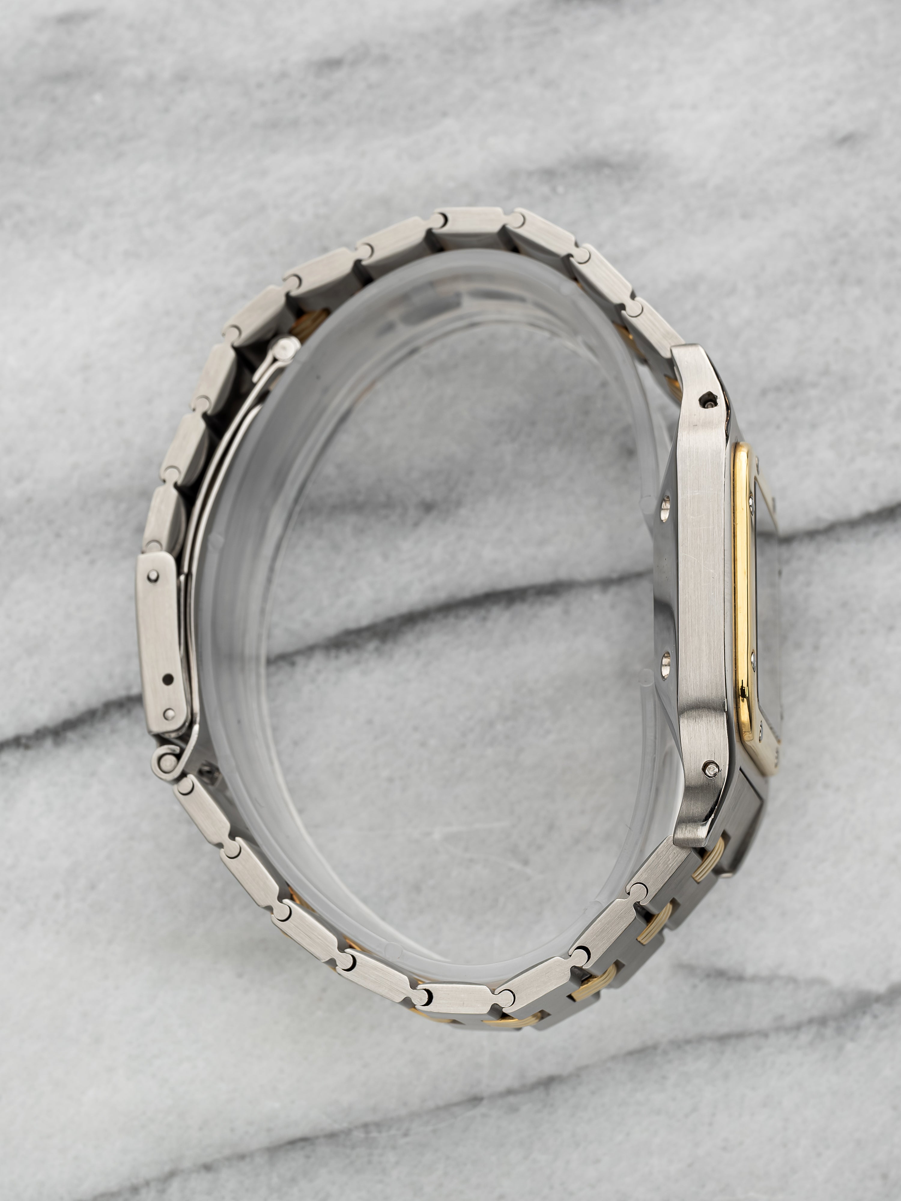Cartier Santos Galbée 2961 – Two-Tone Ghost Dial