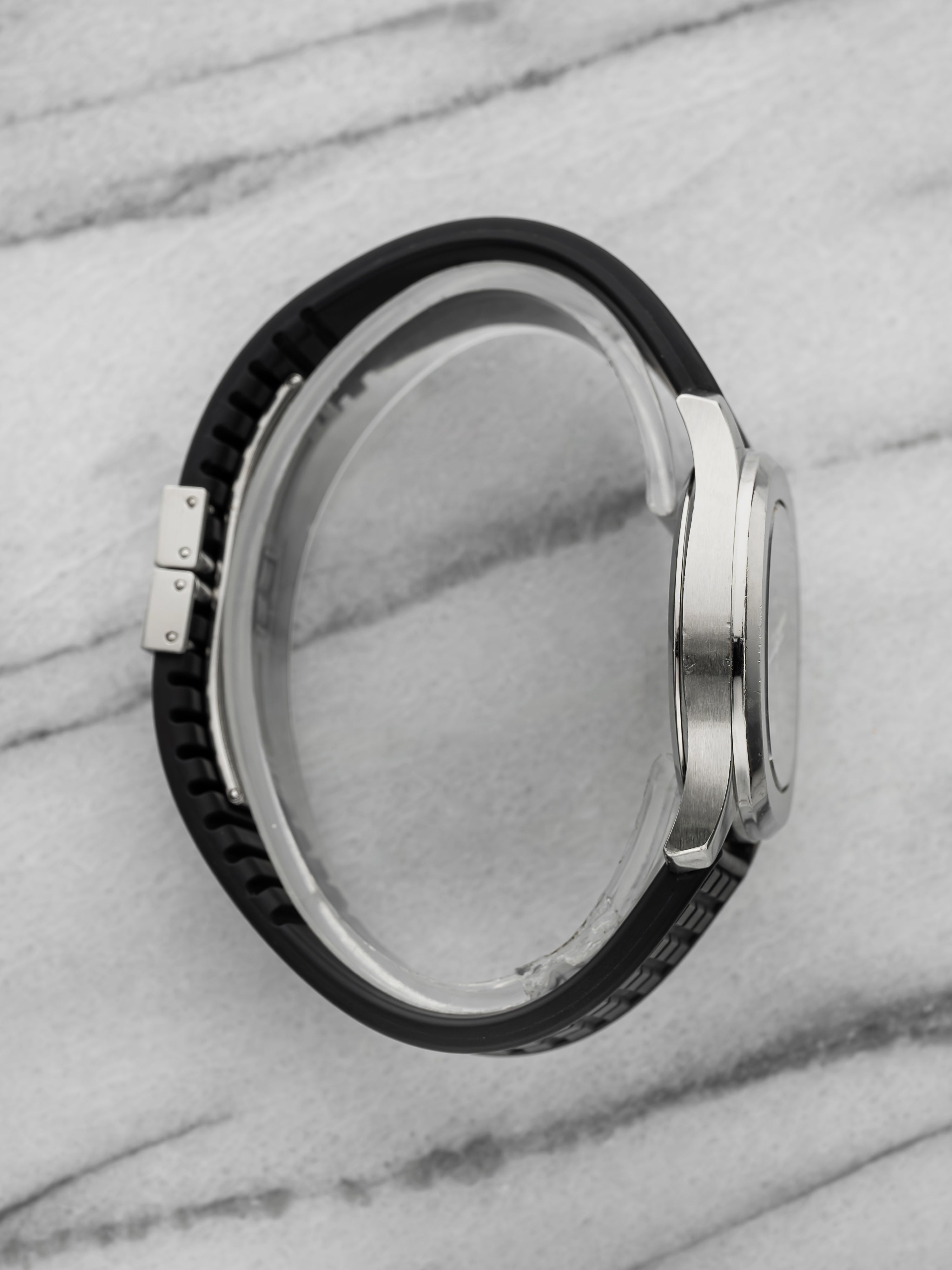 2000s Patek Philippe Aquanaut 5064A Stainless Steel Black Dial Quartz 36mm
