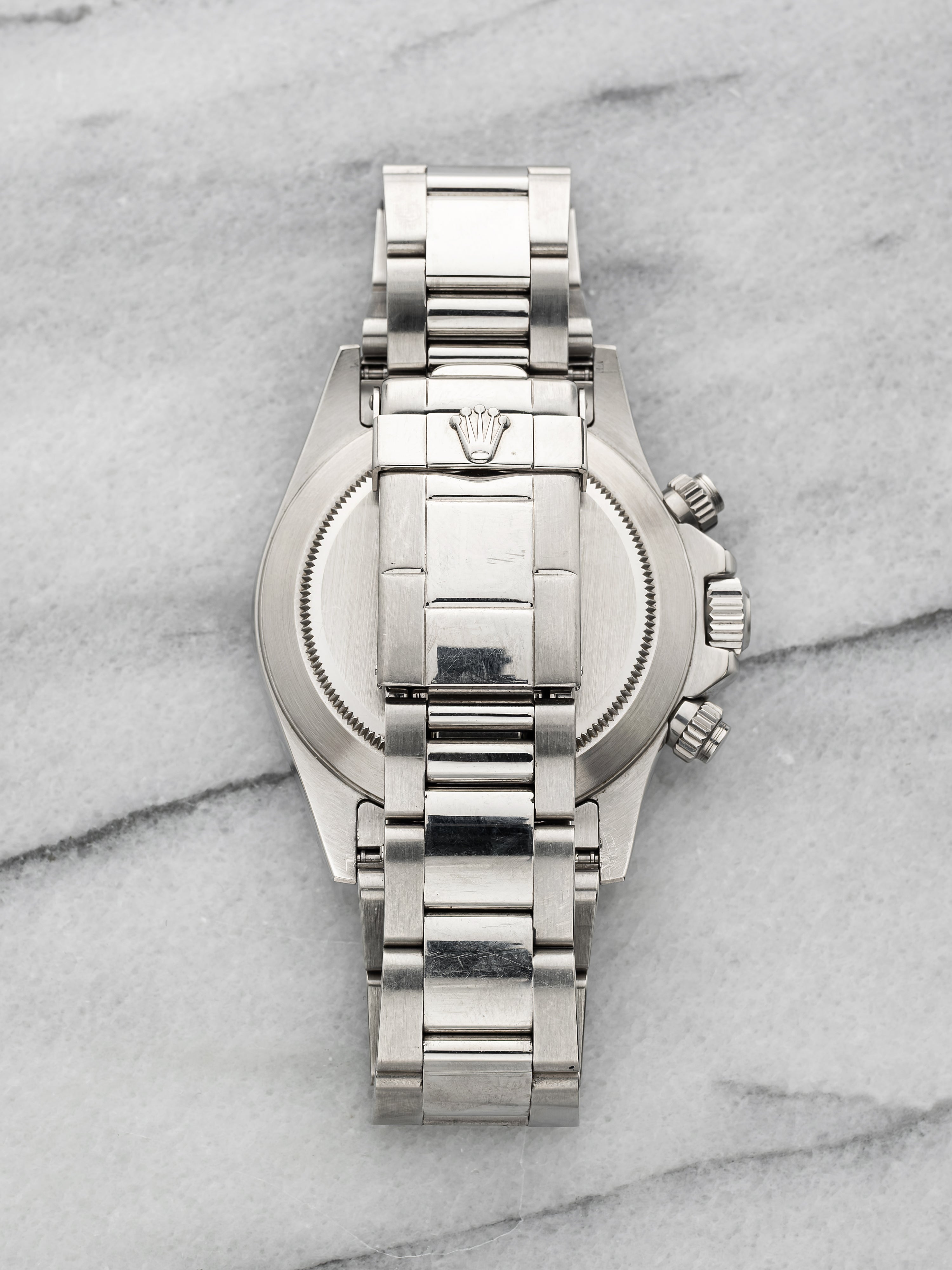 1998 Rolex Daytona 16520 - Unpolished Stainless White Dial