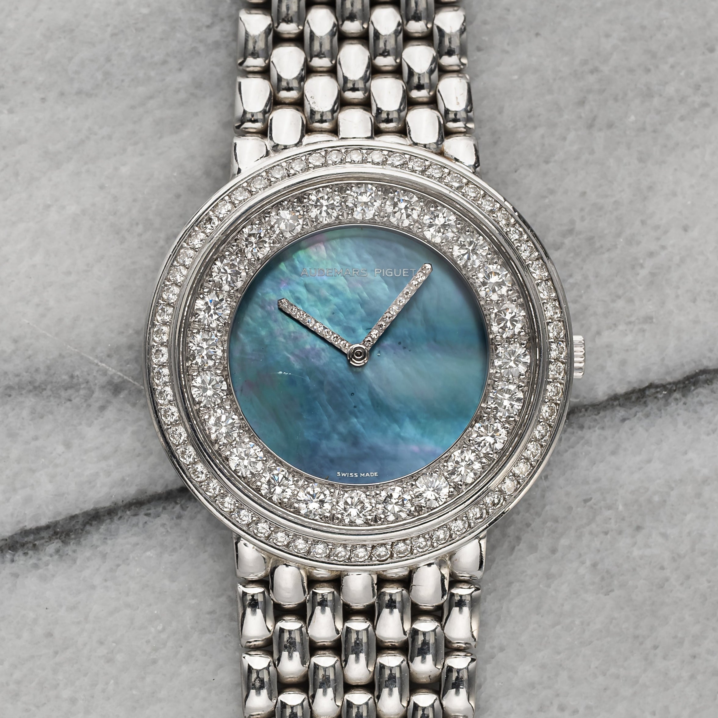 Audemars Piguet – Mother of Pearl & Diamond Pave