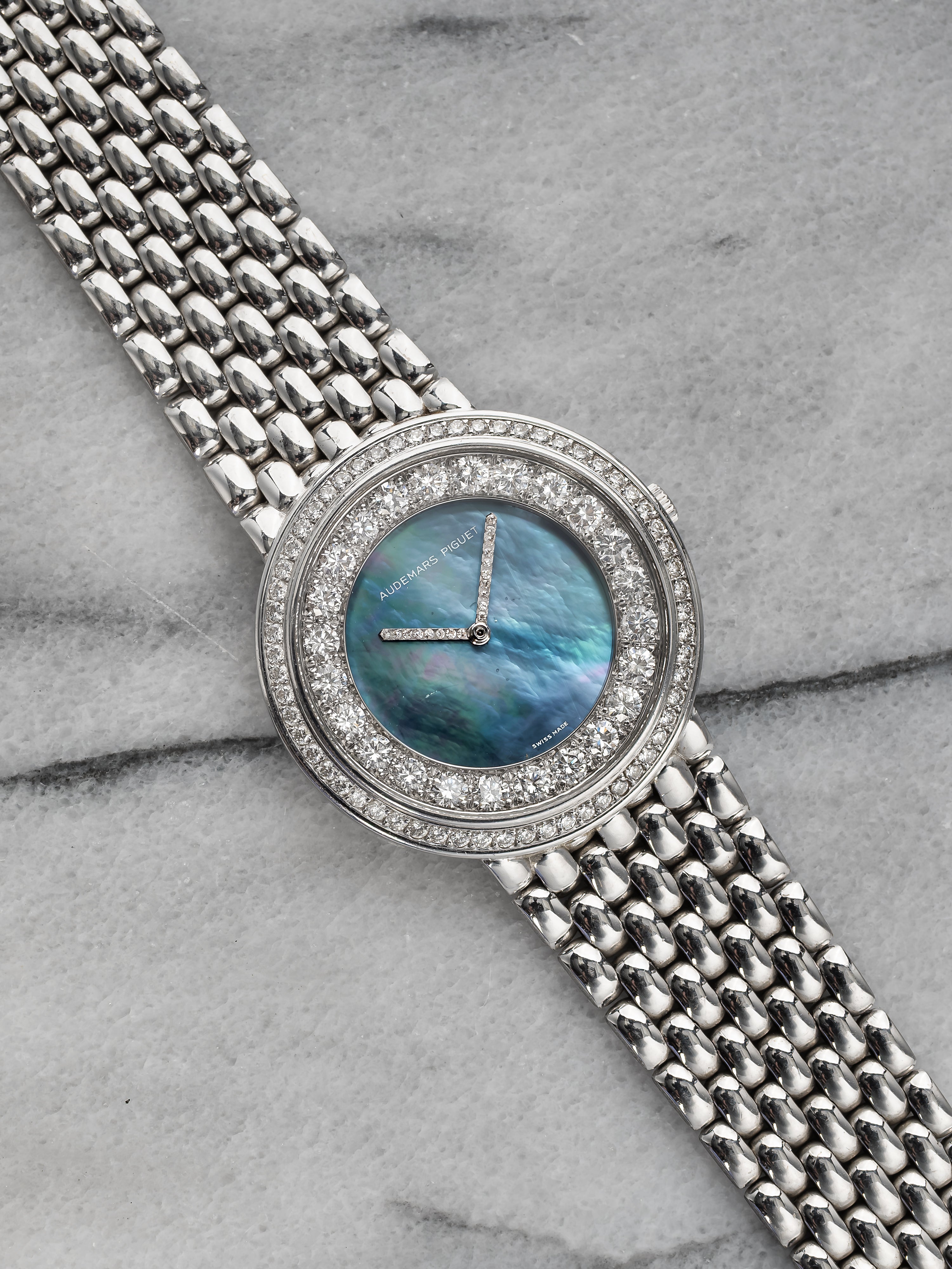 Audemars Piguet – Mother of Pearl & Diamond Pave