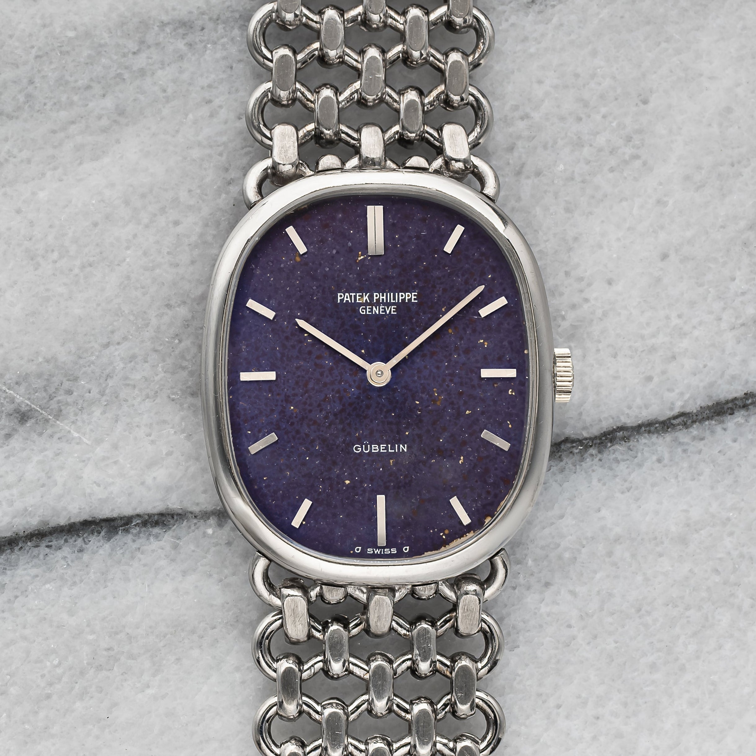 Patek Philippe Ellipse - Gubelin Stamped Purple Dial
