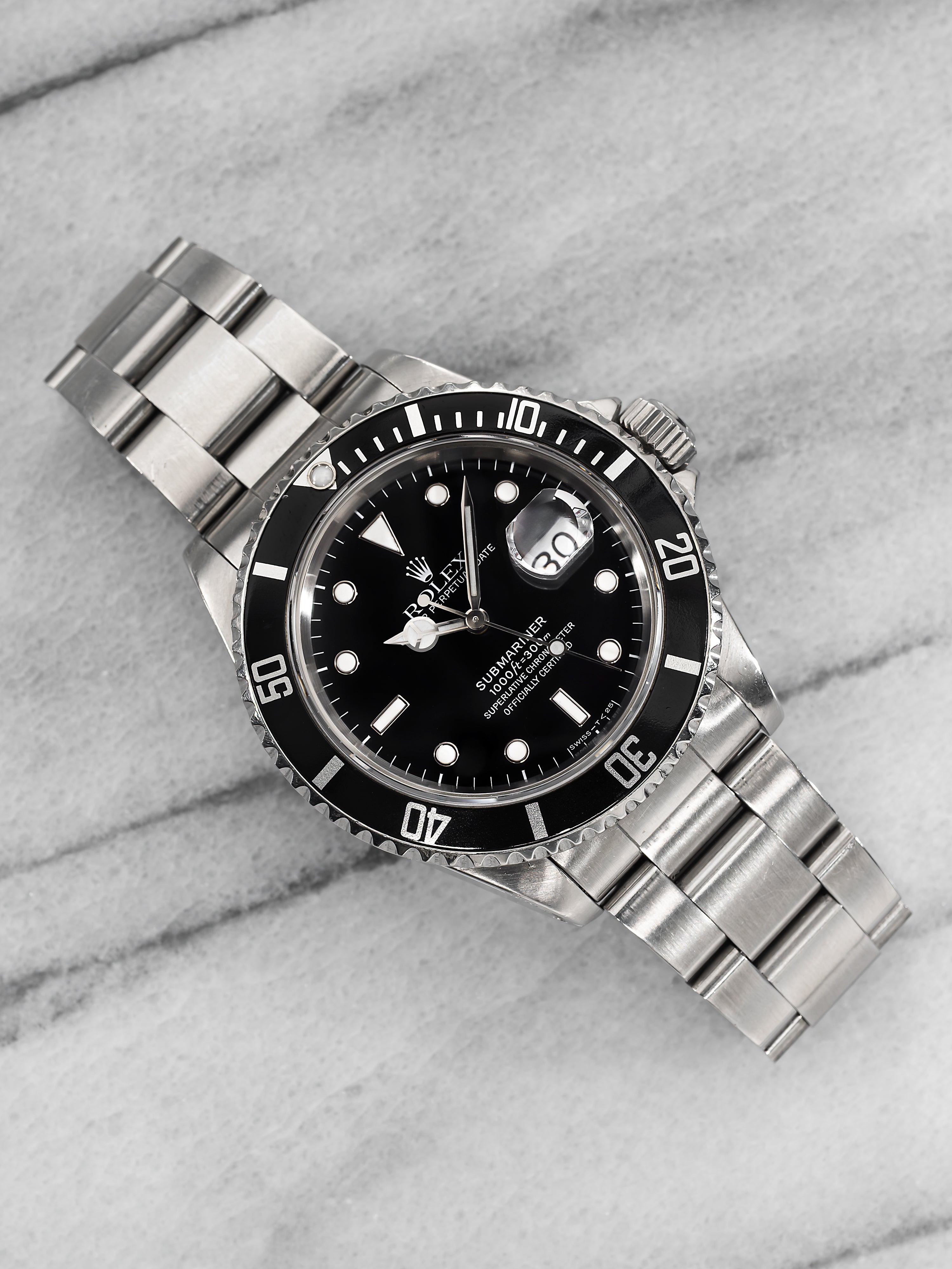 Rolex Submariner 16610 – Black Dial