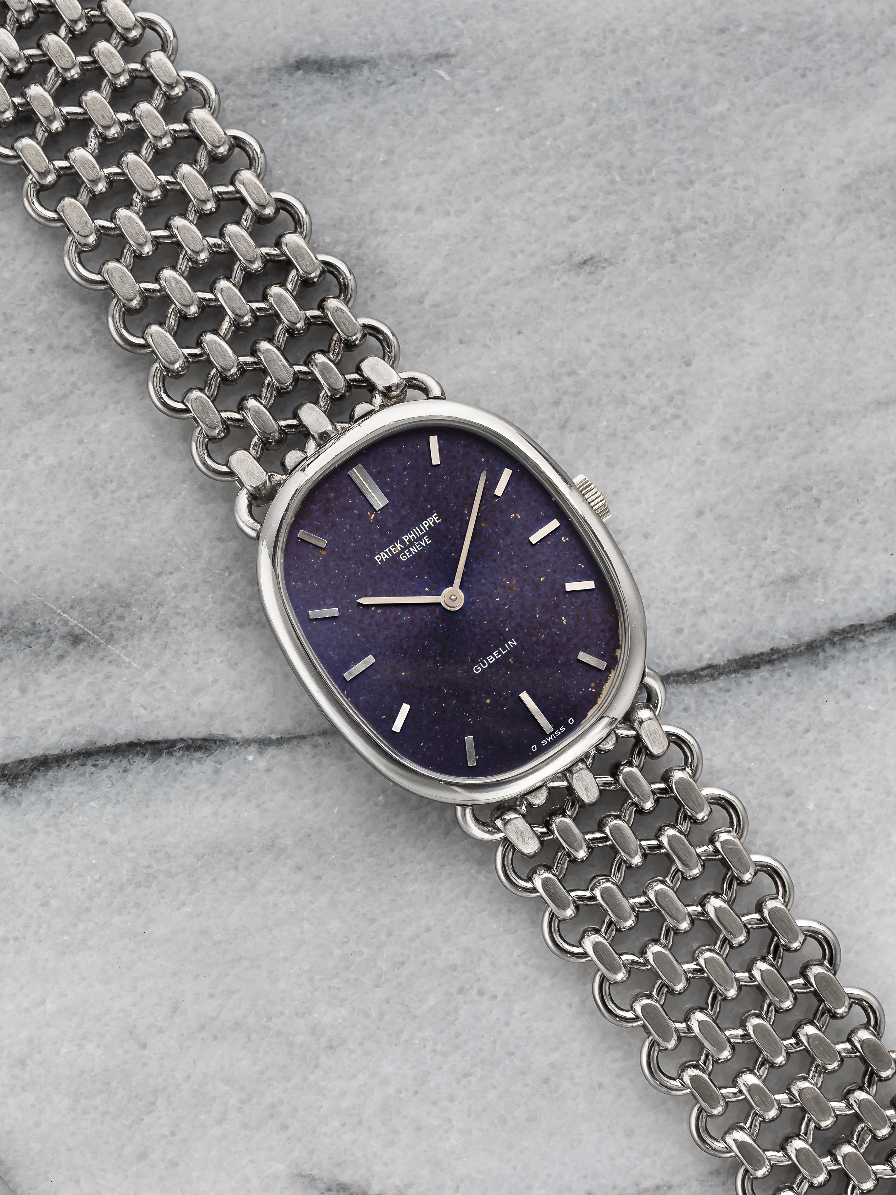 Patek Philippe Ellipse - Gubelin Stamped Purple Dial