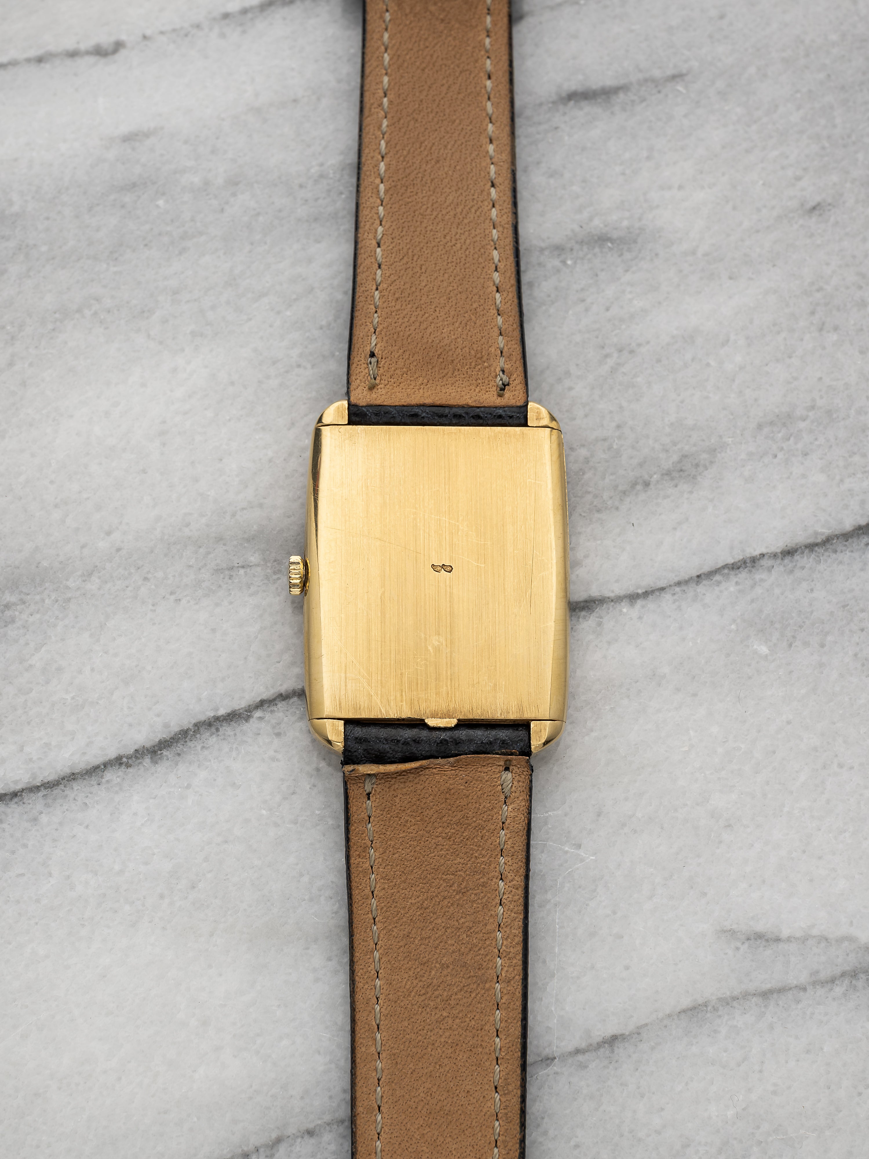 Omega Tank - Blue Dial.