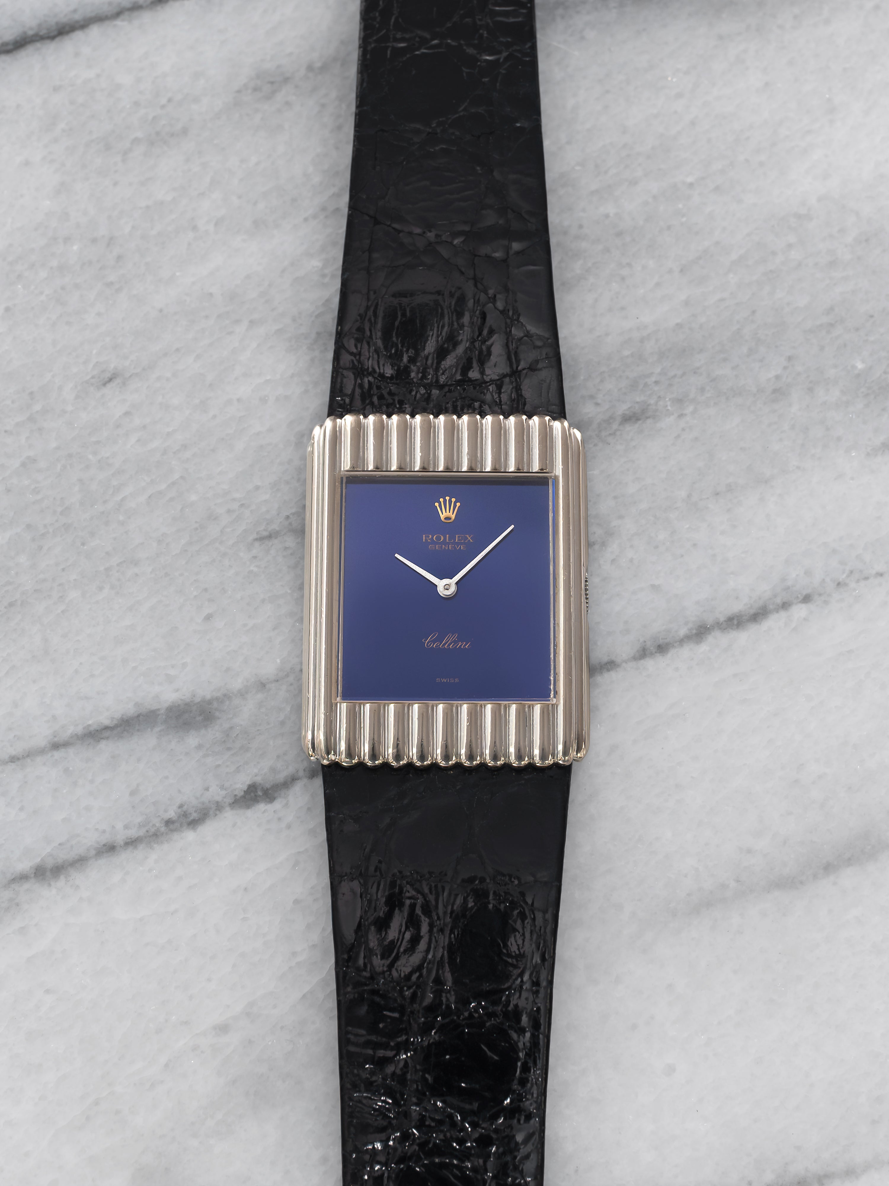 Rolex Cellini 4016 - Blue Mirror Dial