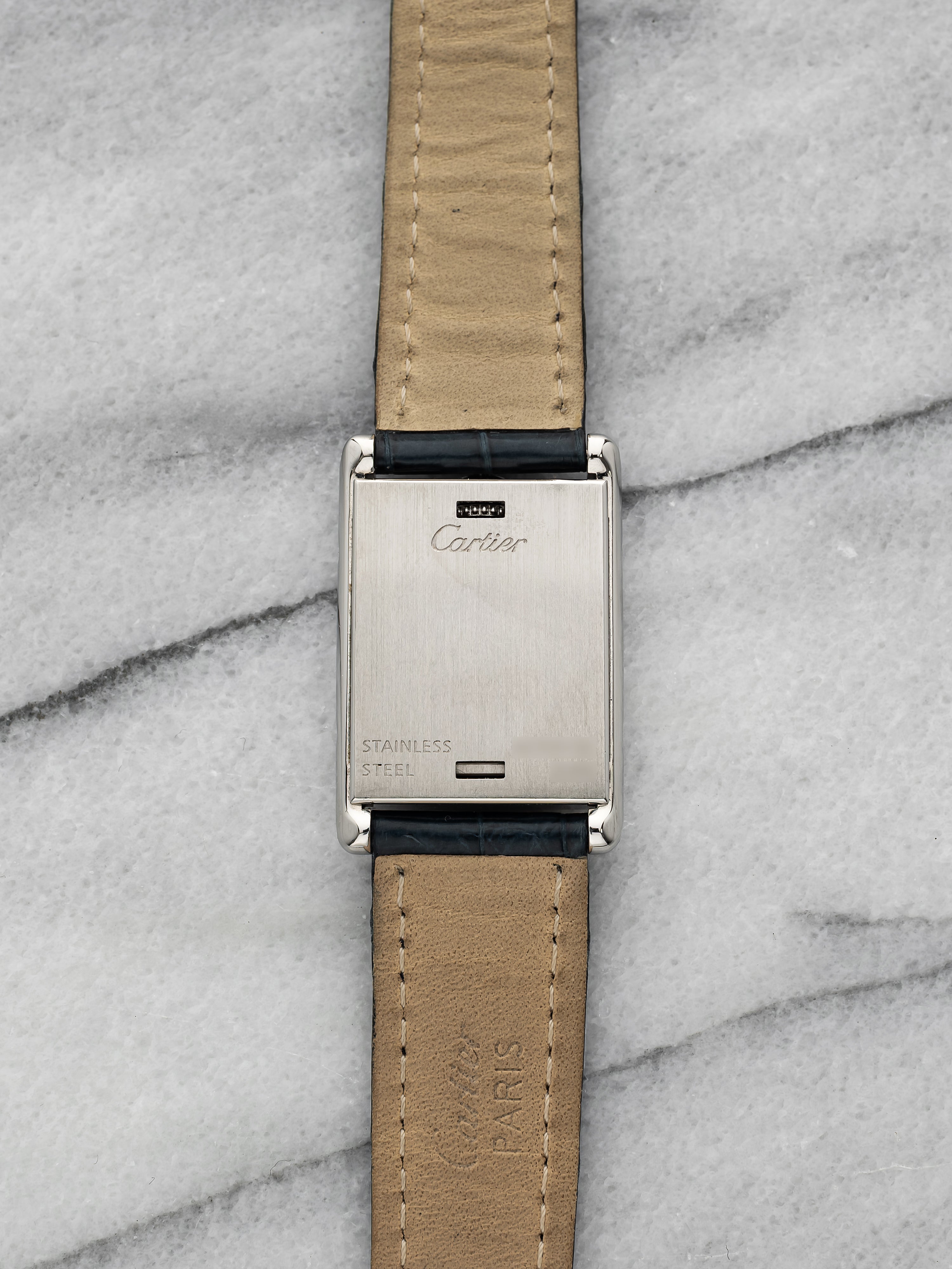 Cartier Tank Basculante 2386 - White Roman Dial