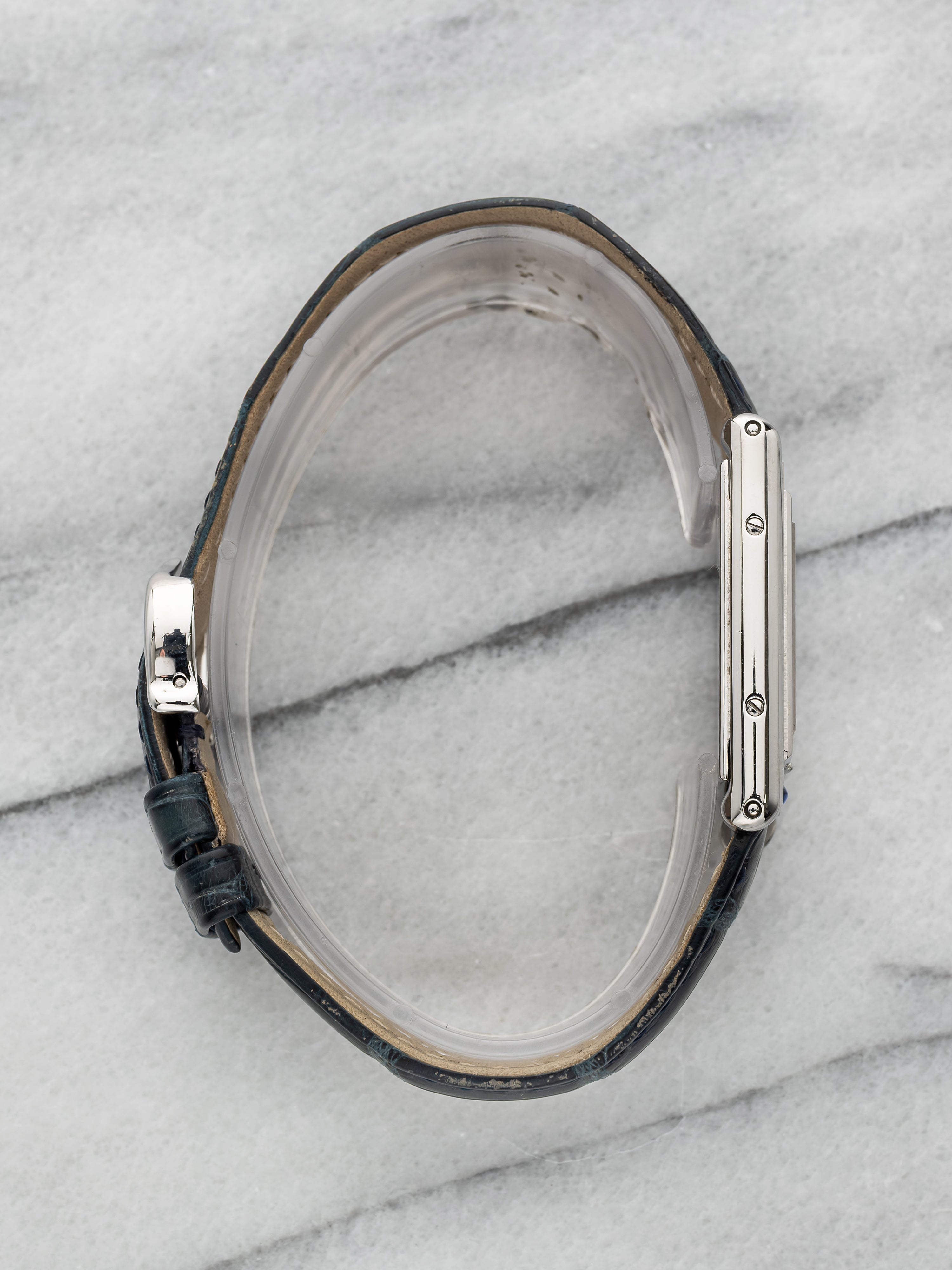 Cartier Tank Basculante 2386 - White Roman Dial