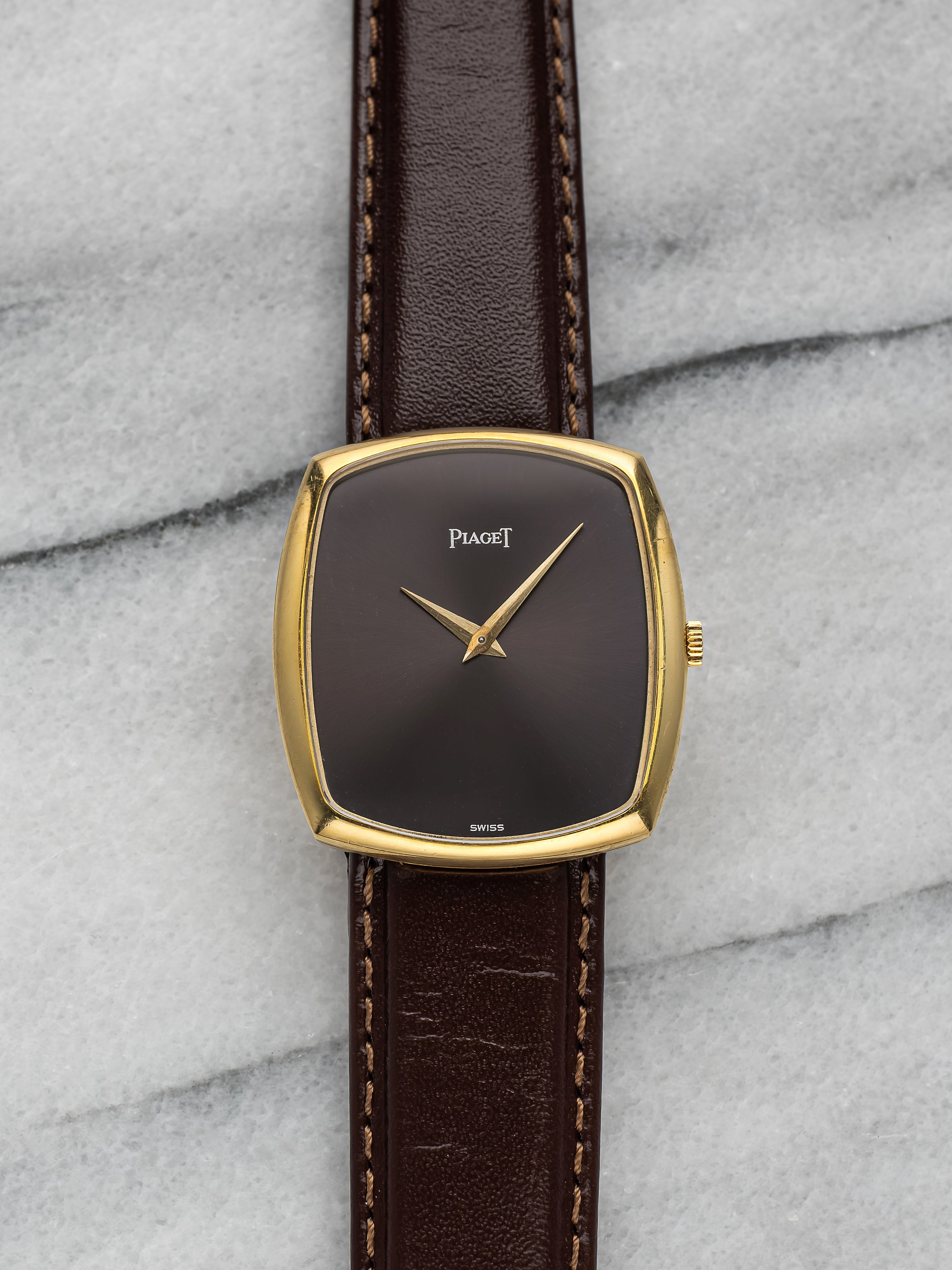 Piaget Tank - Grey Dial.