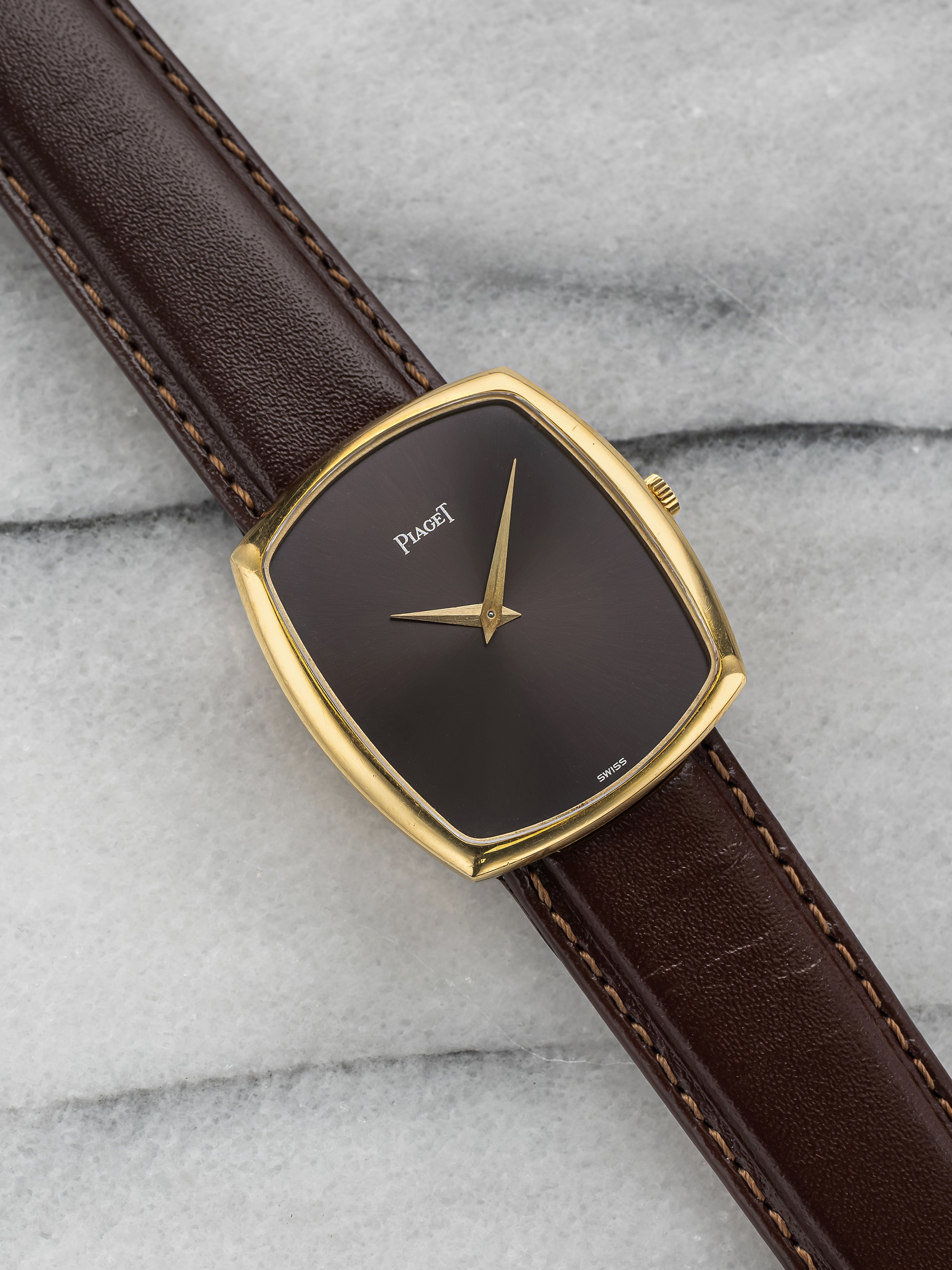 Piaget Tank - Grey Dial.