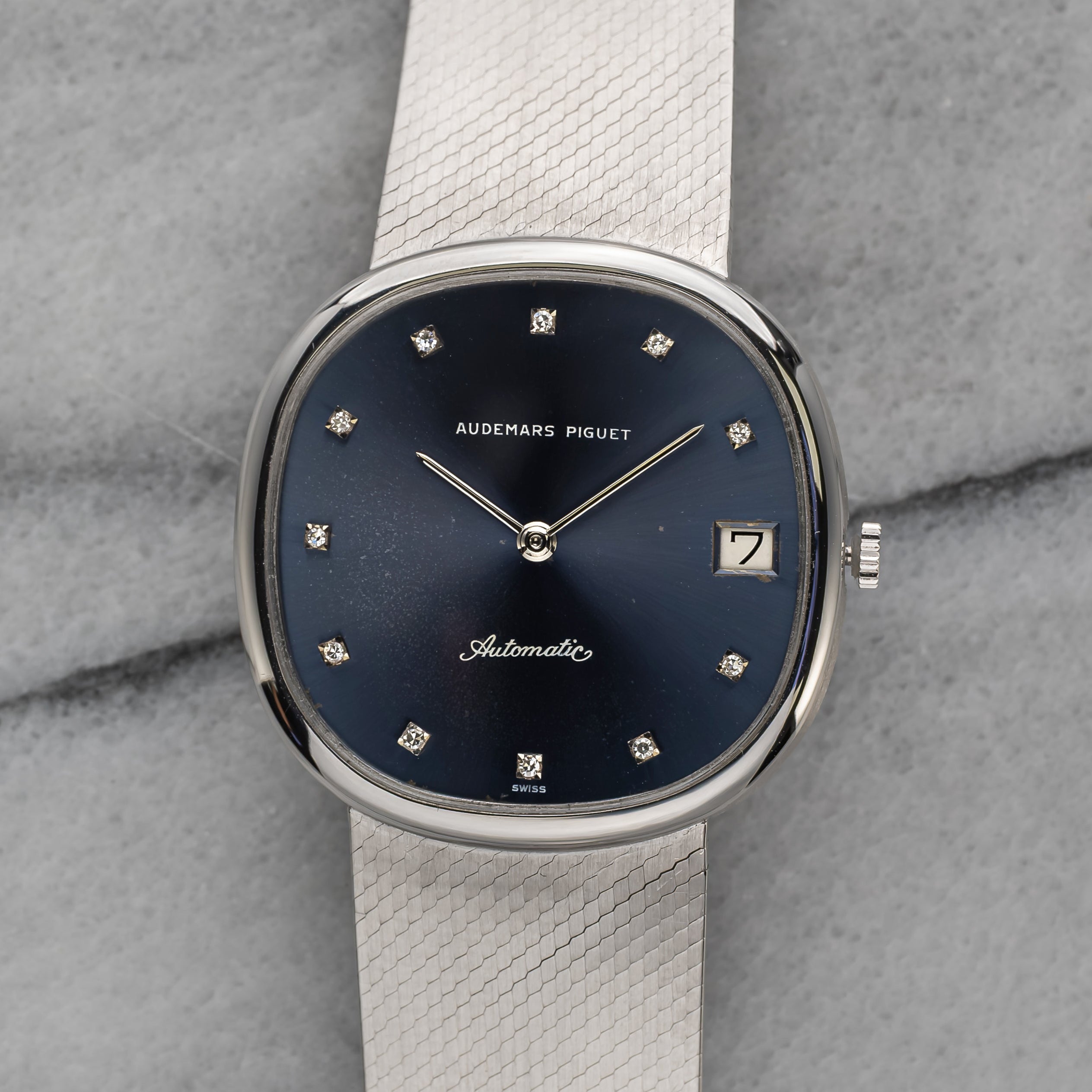 Audemars Piguet – Blue Diamond Dial