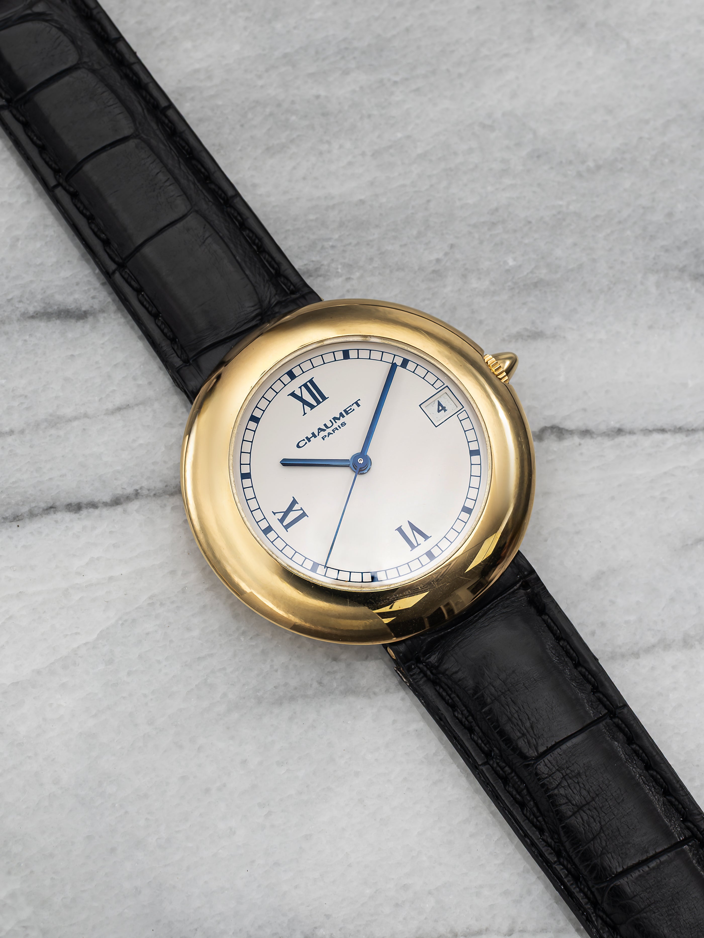 Chaumet Pebble – White Roman Dial