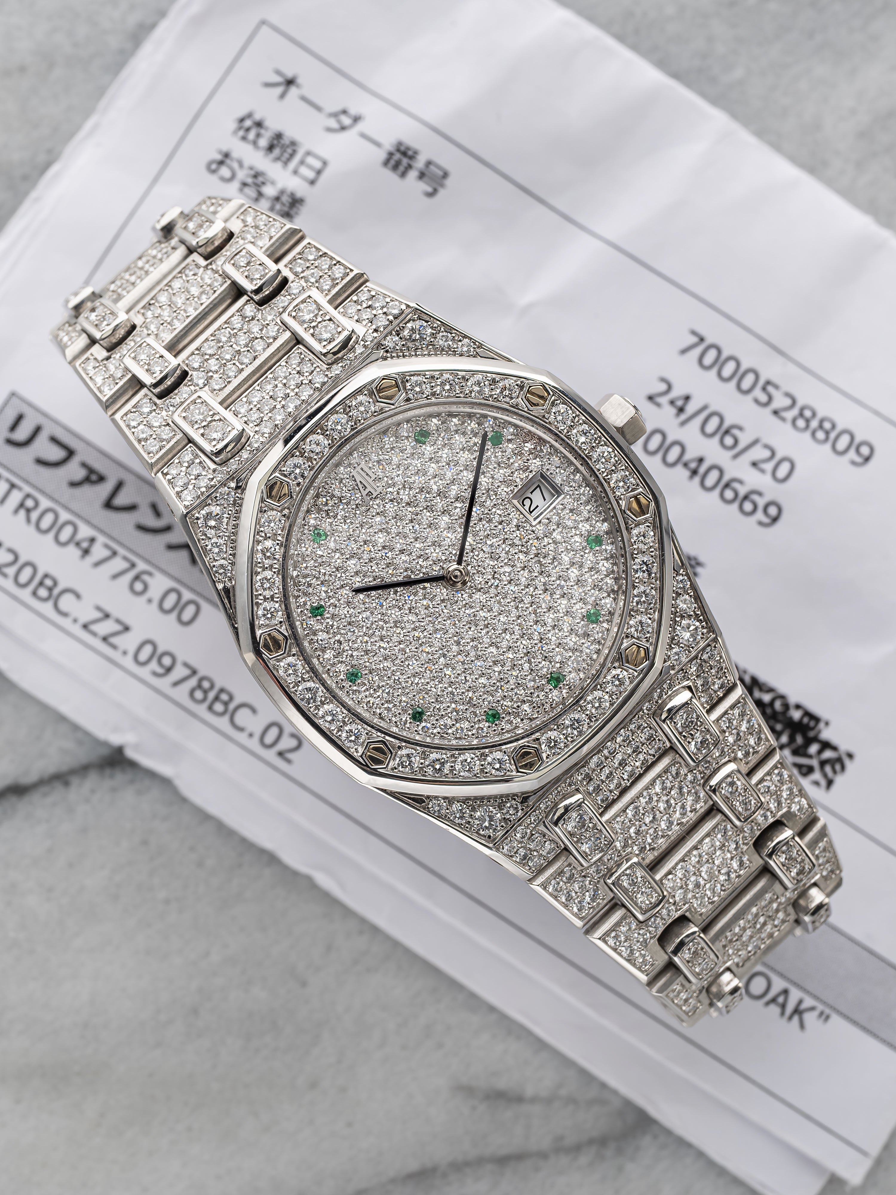 Audemars Piguet – Factory Diamond Setting