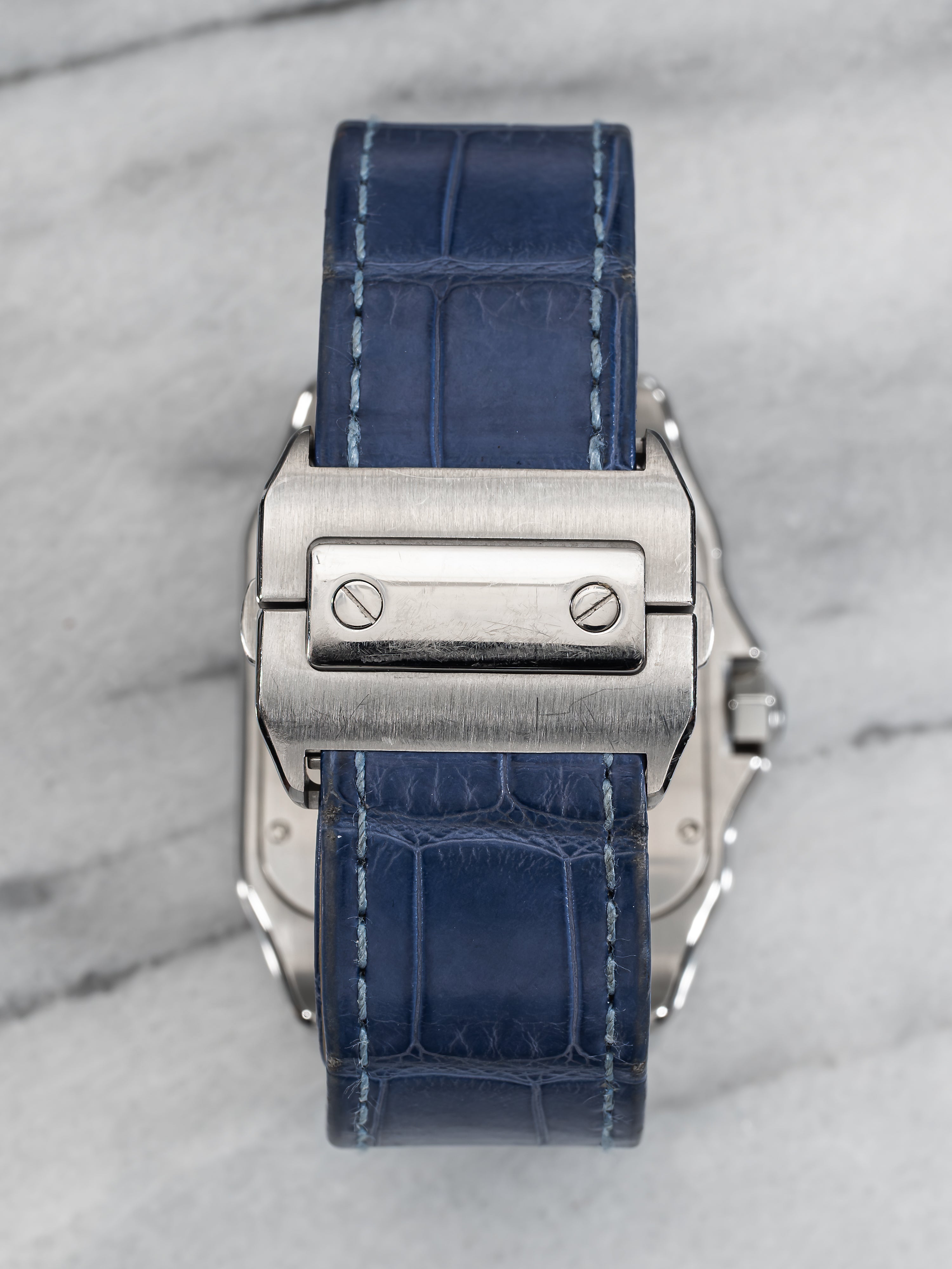 Cartier Santos XL 2656 – White Roman Dial