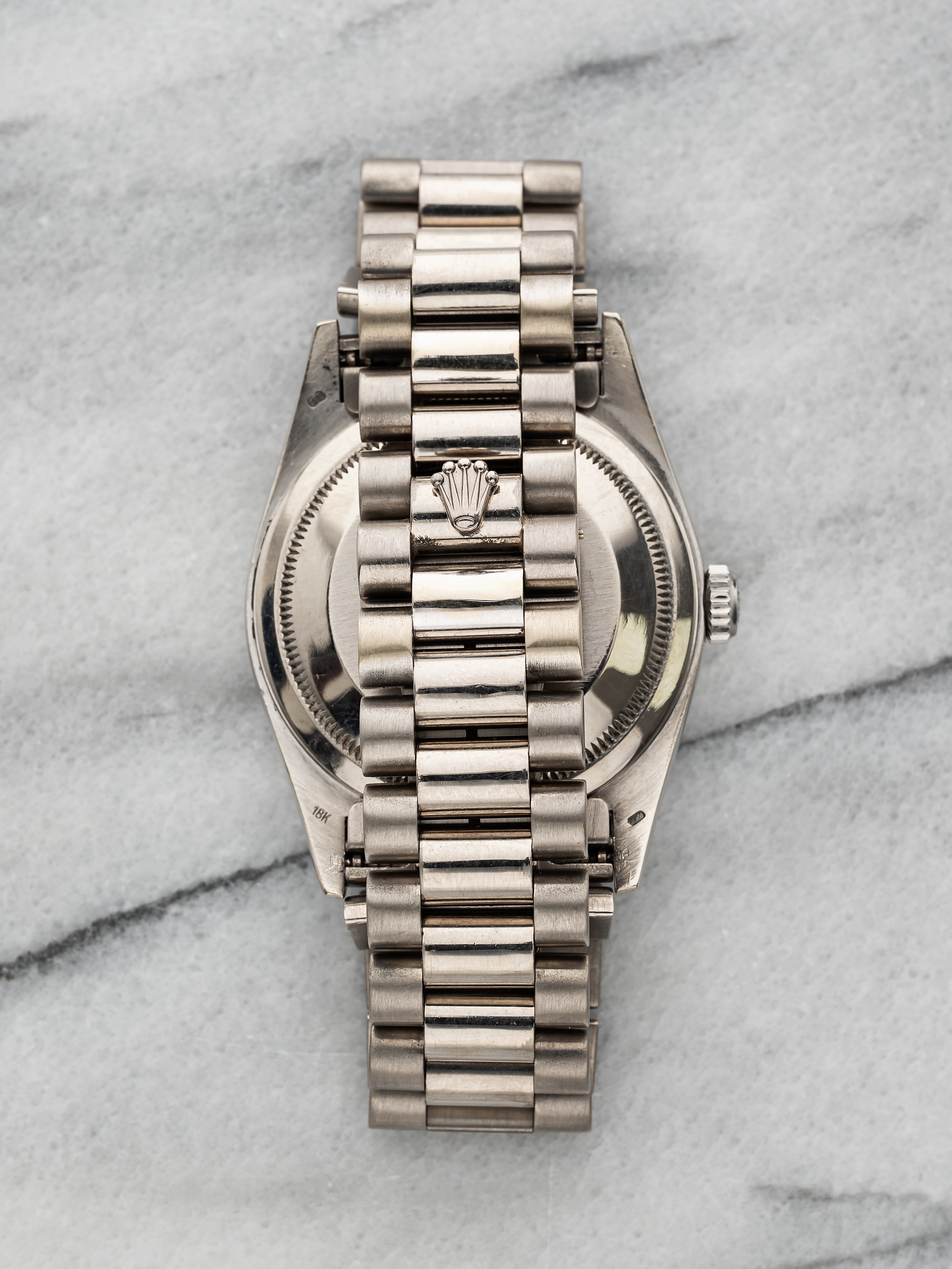 1994 Rolex Day-Date 18239 - White Gold Black Dial