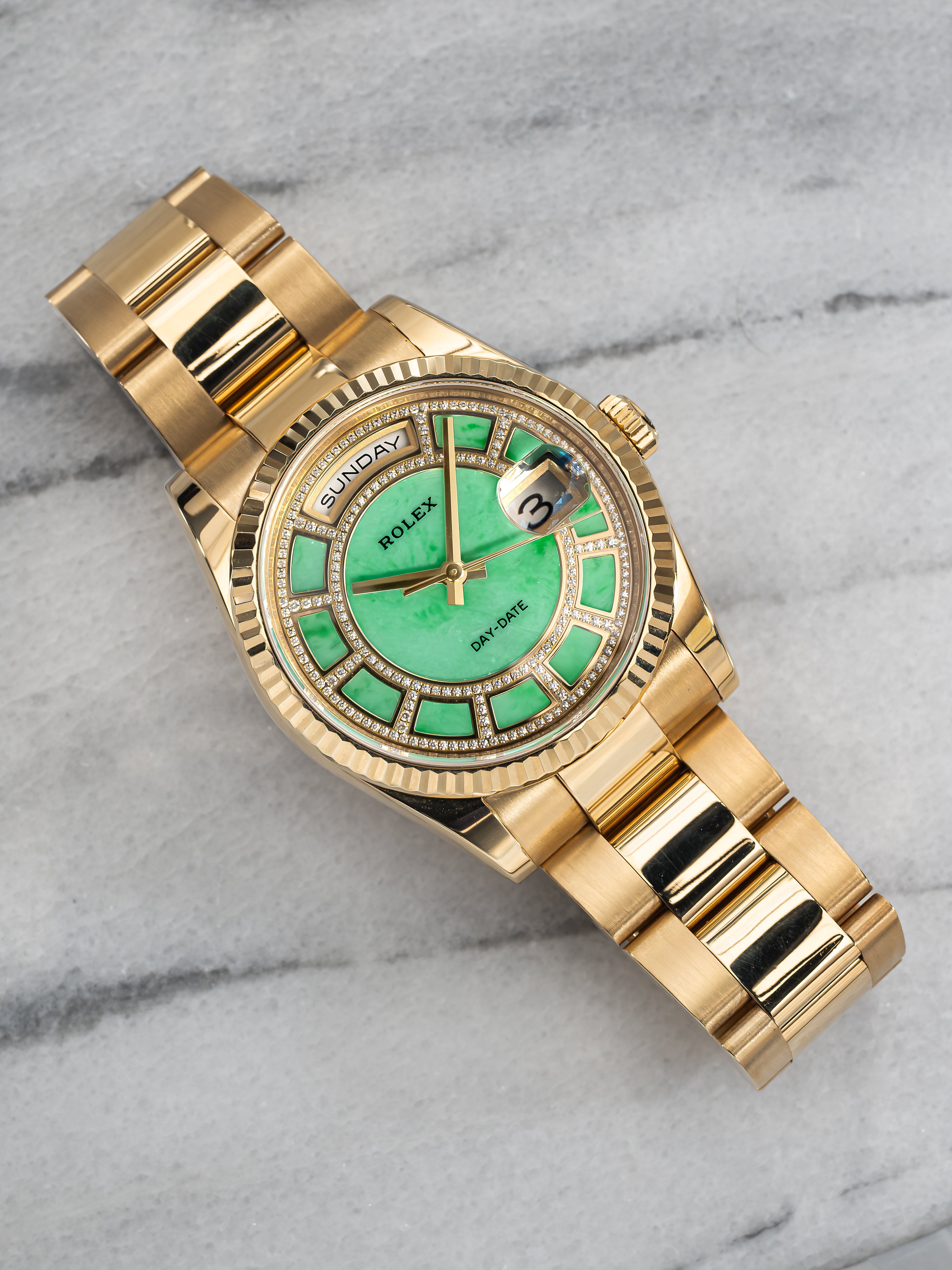 Rolex Day Date 118238 – Jade Dial