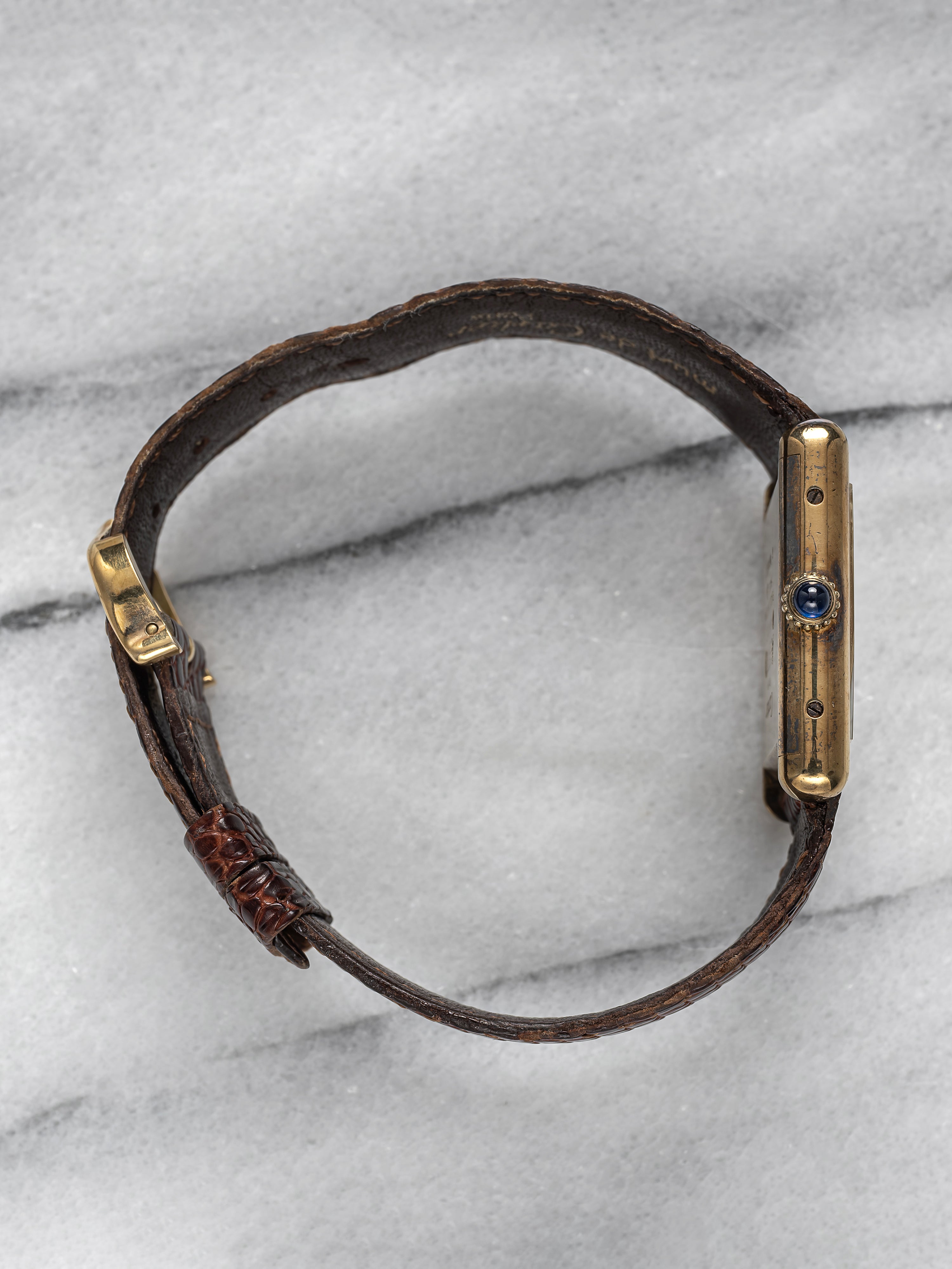 Cartier Tank - Lemon Roman Numeral Dial