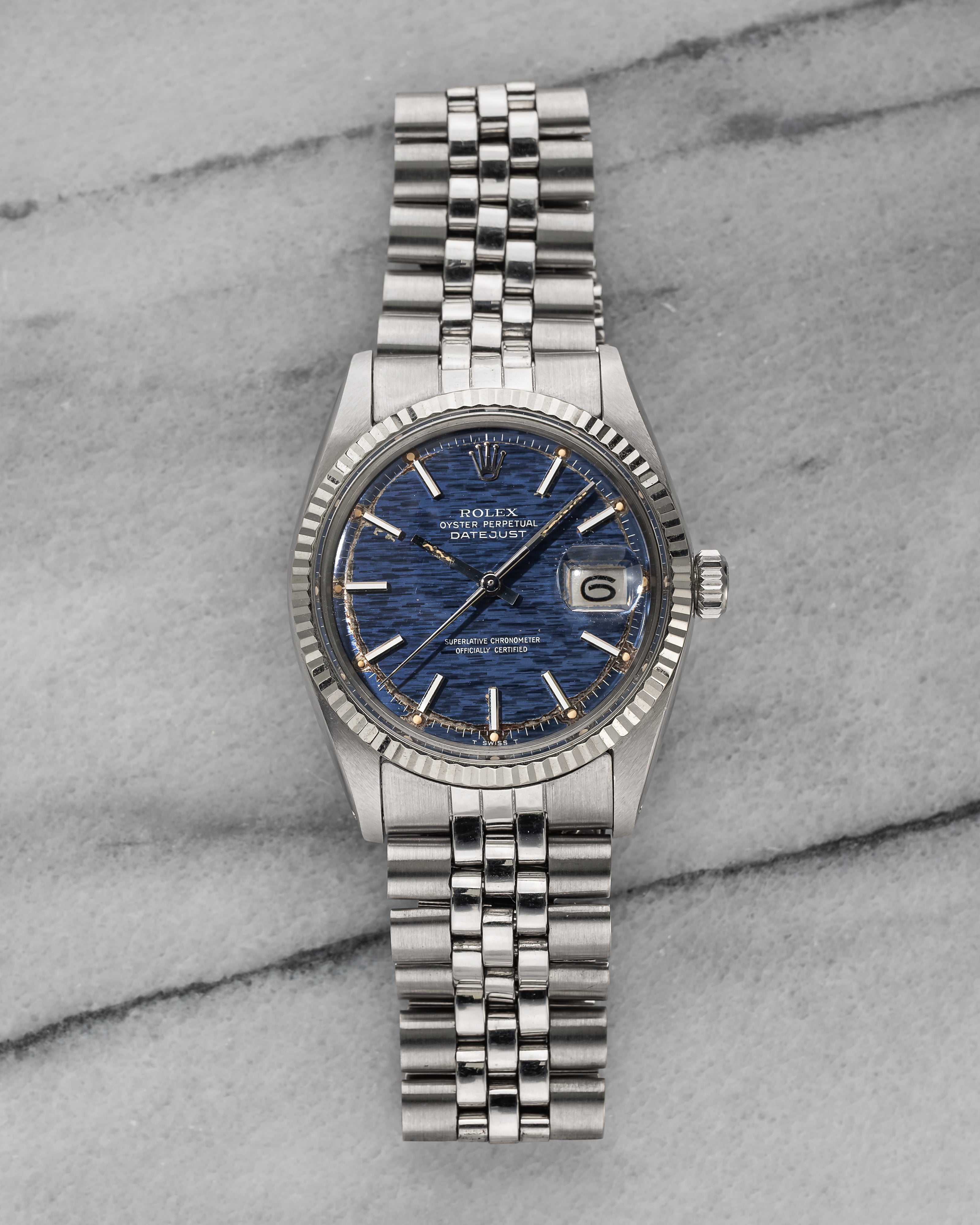 Rolex Datejust 1601 - Blue Mosaic