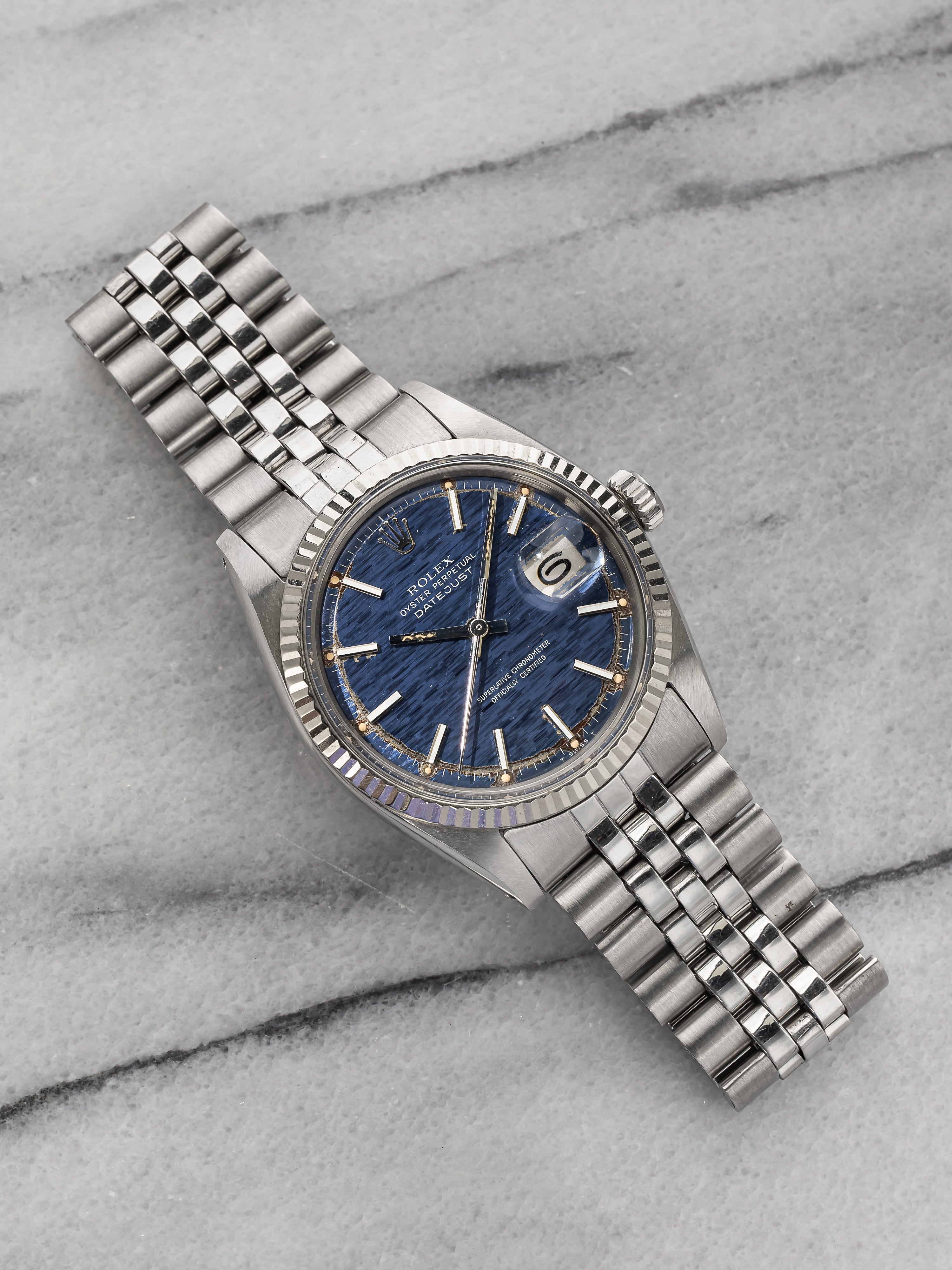 Rolex Datejust 1601 - Blue Mosaic