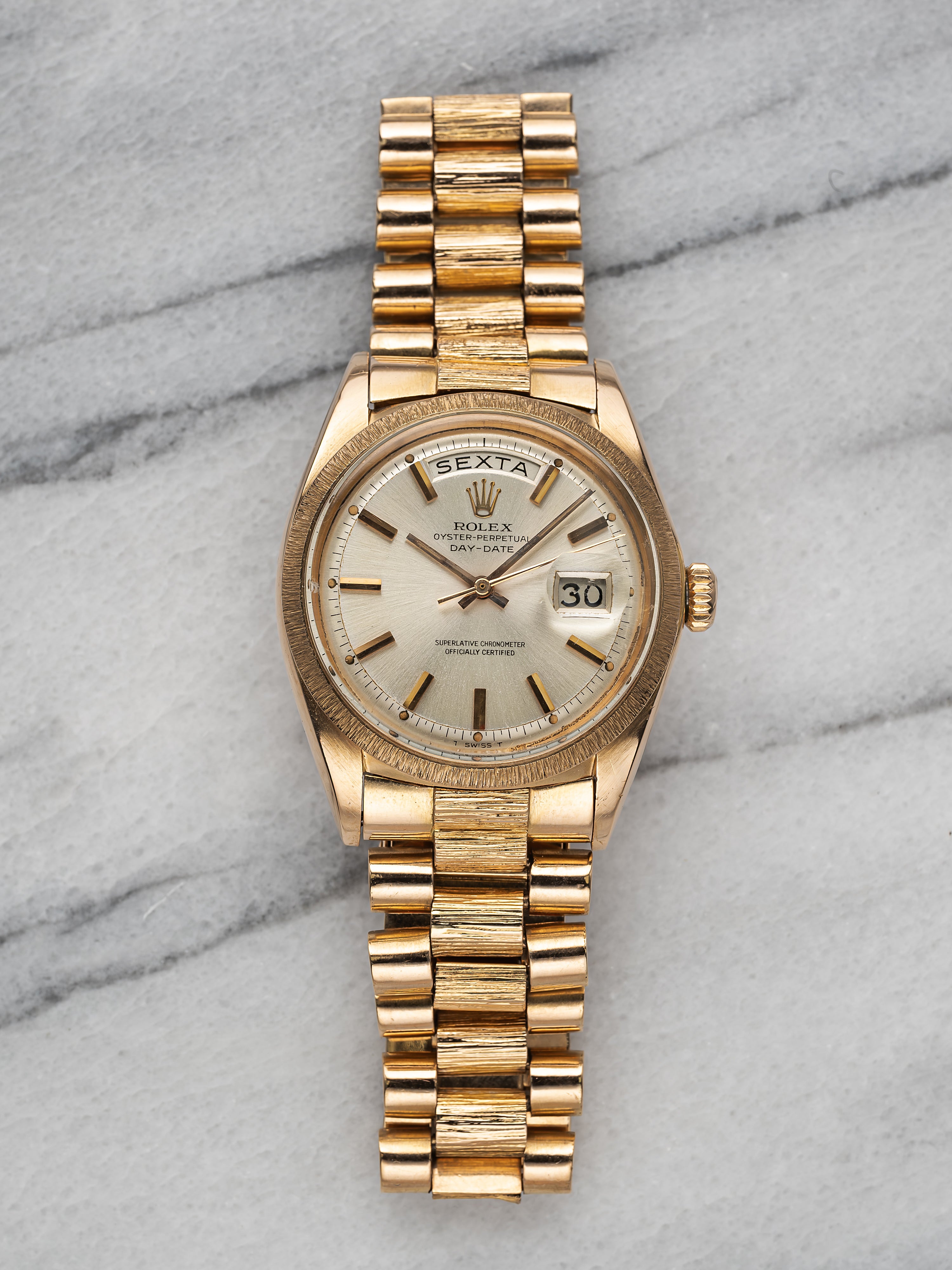 Rolex Daydate 1807 - Rose Gold