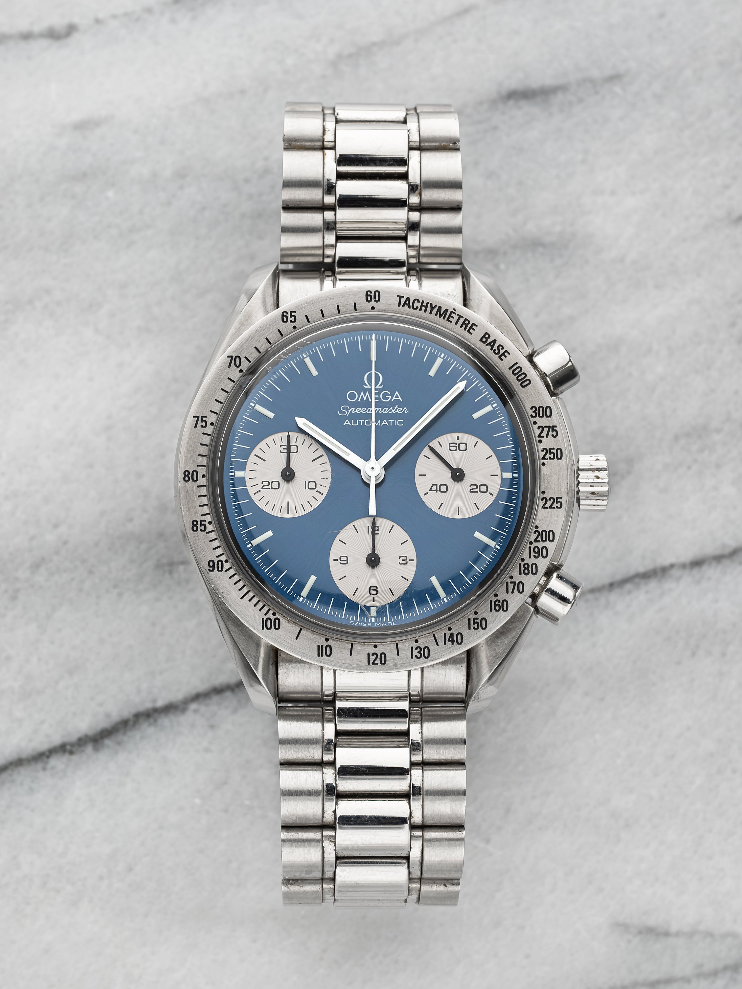 Omega Speedmaster Reduced 3510.82 – JDM Exclusive Blue Sunburst Dial