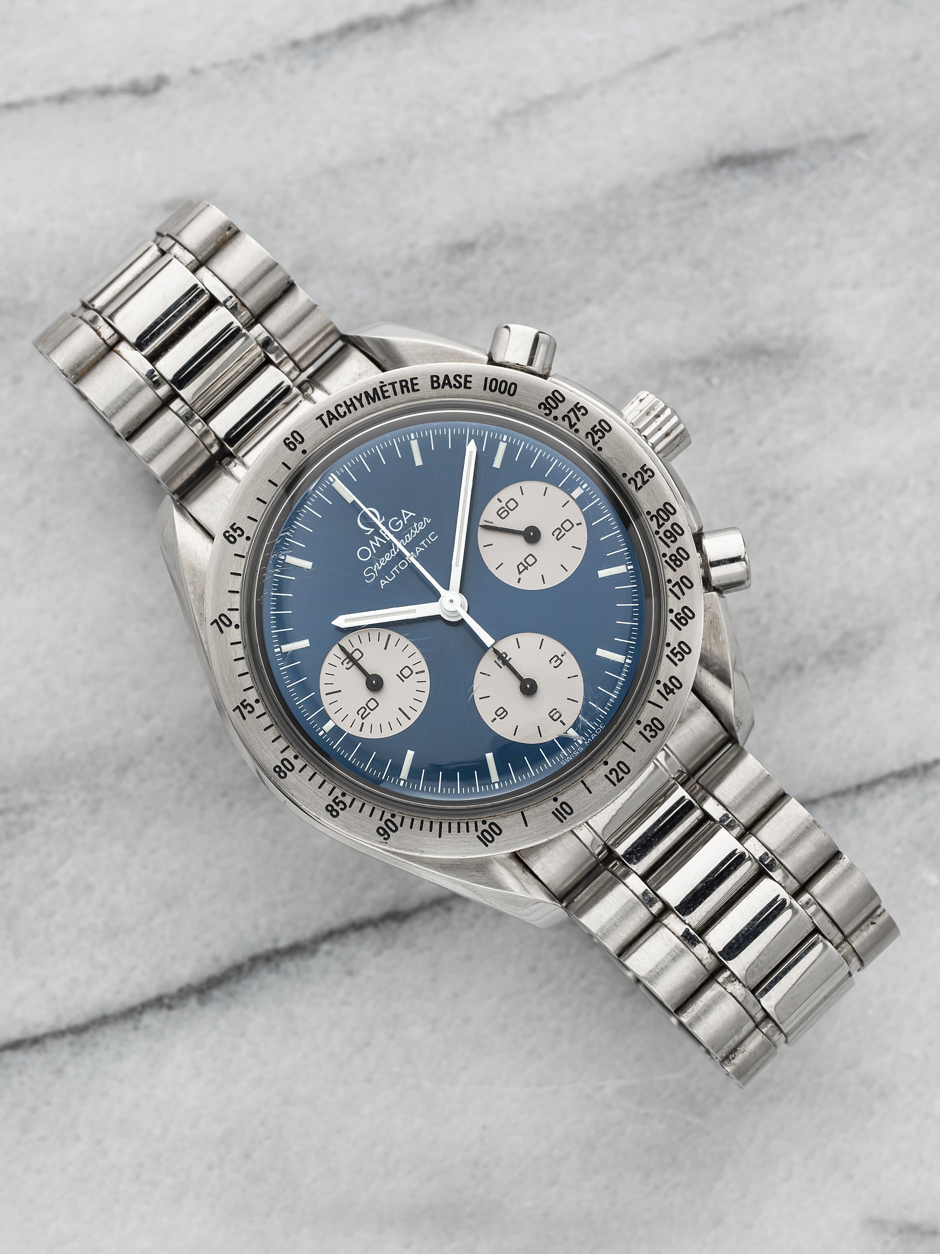 Omega Speedmaster Reduced 3510.82 – JDM Exclusive Blue Sunburst Dial