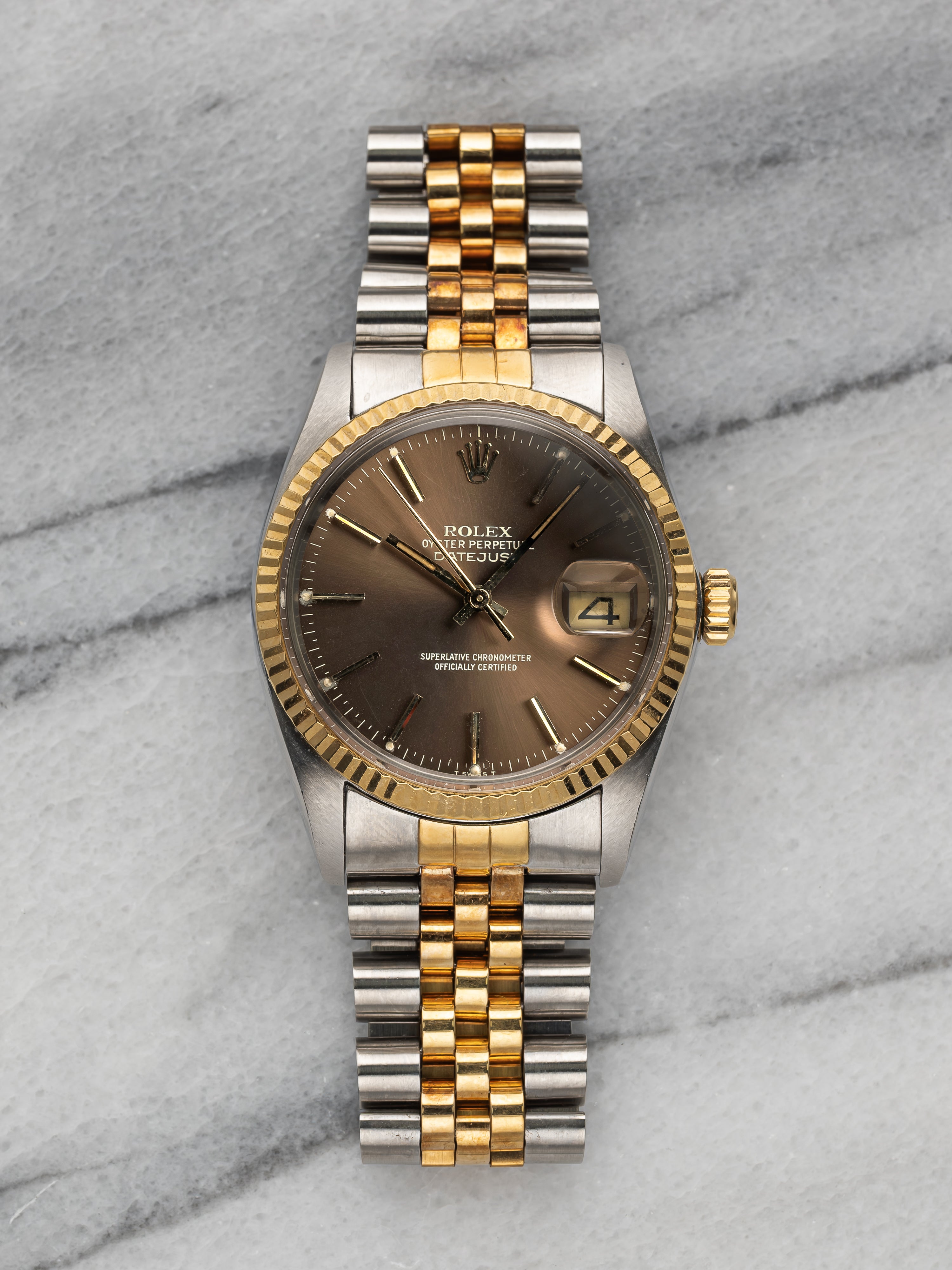 Rolex Datejust 16013 - Mocha Dial