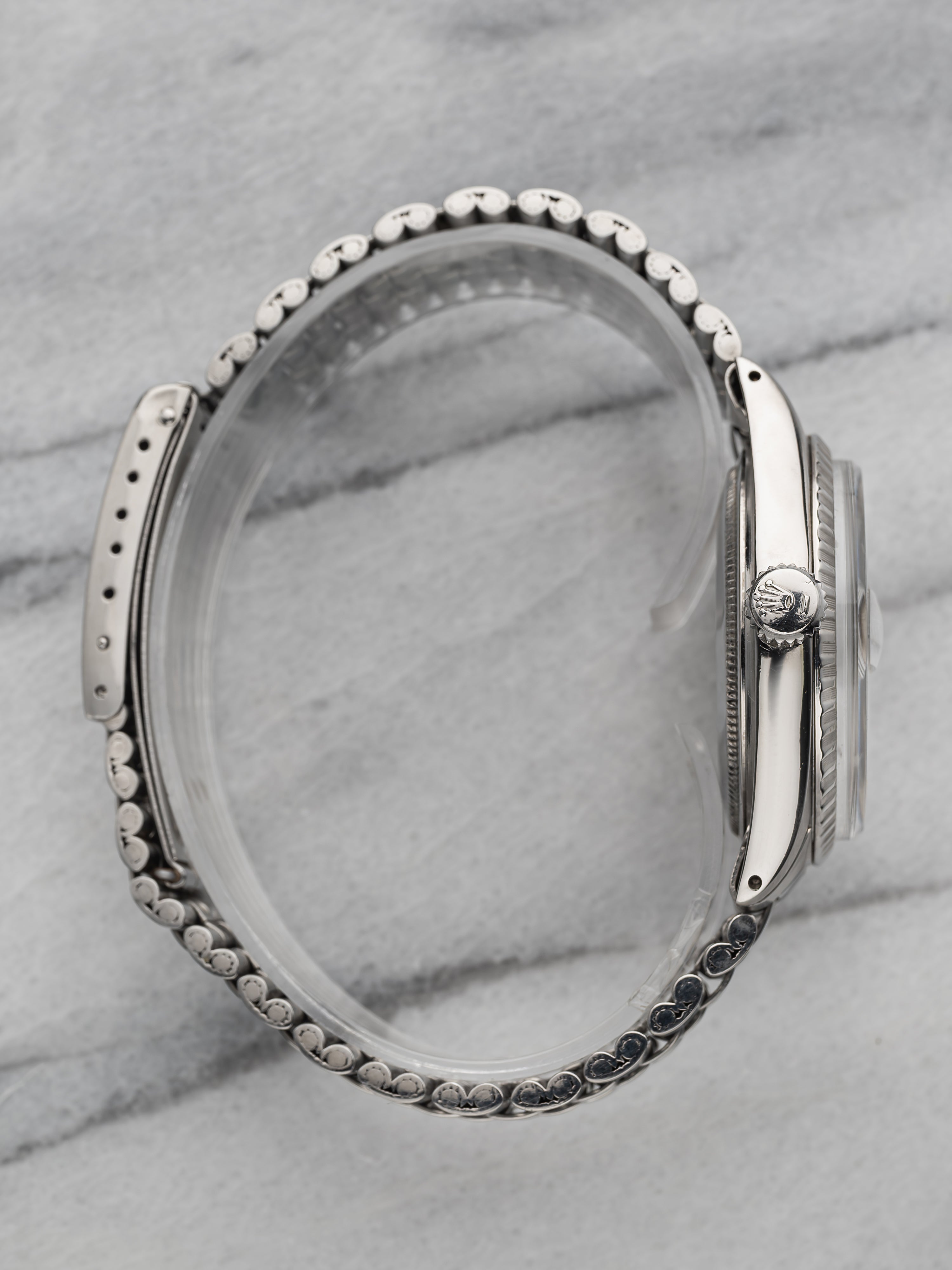 Rolex Datejust 1603 - Silver Linen