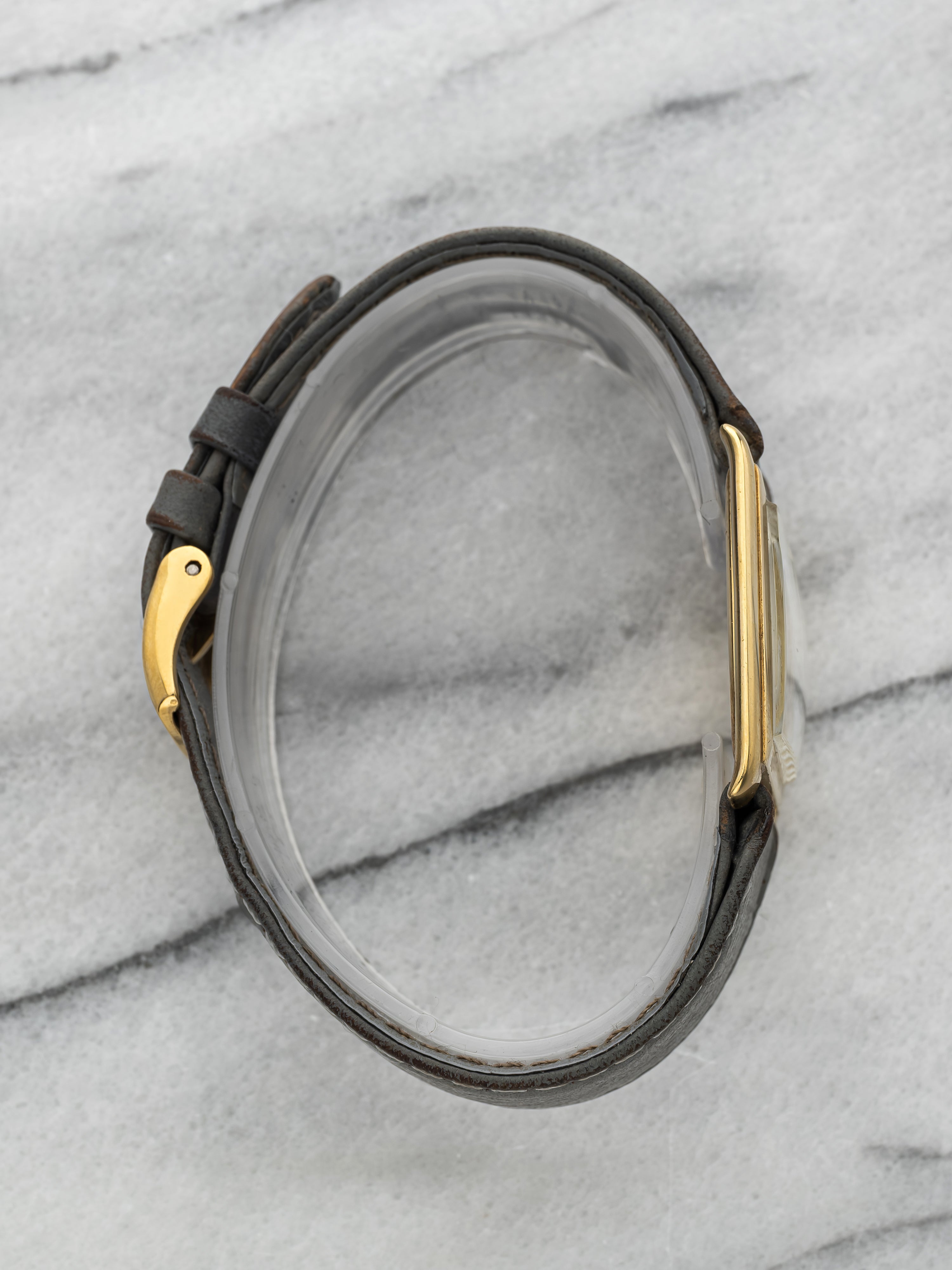 1951 Audemars Piguet Rectangular – 18K Yellow Gold Cream Patina Dial
