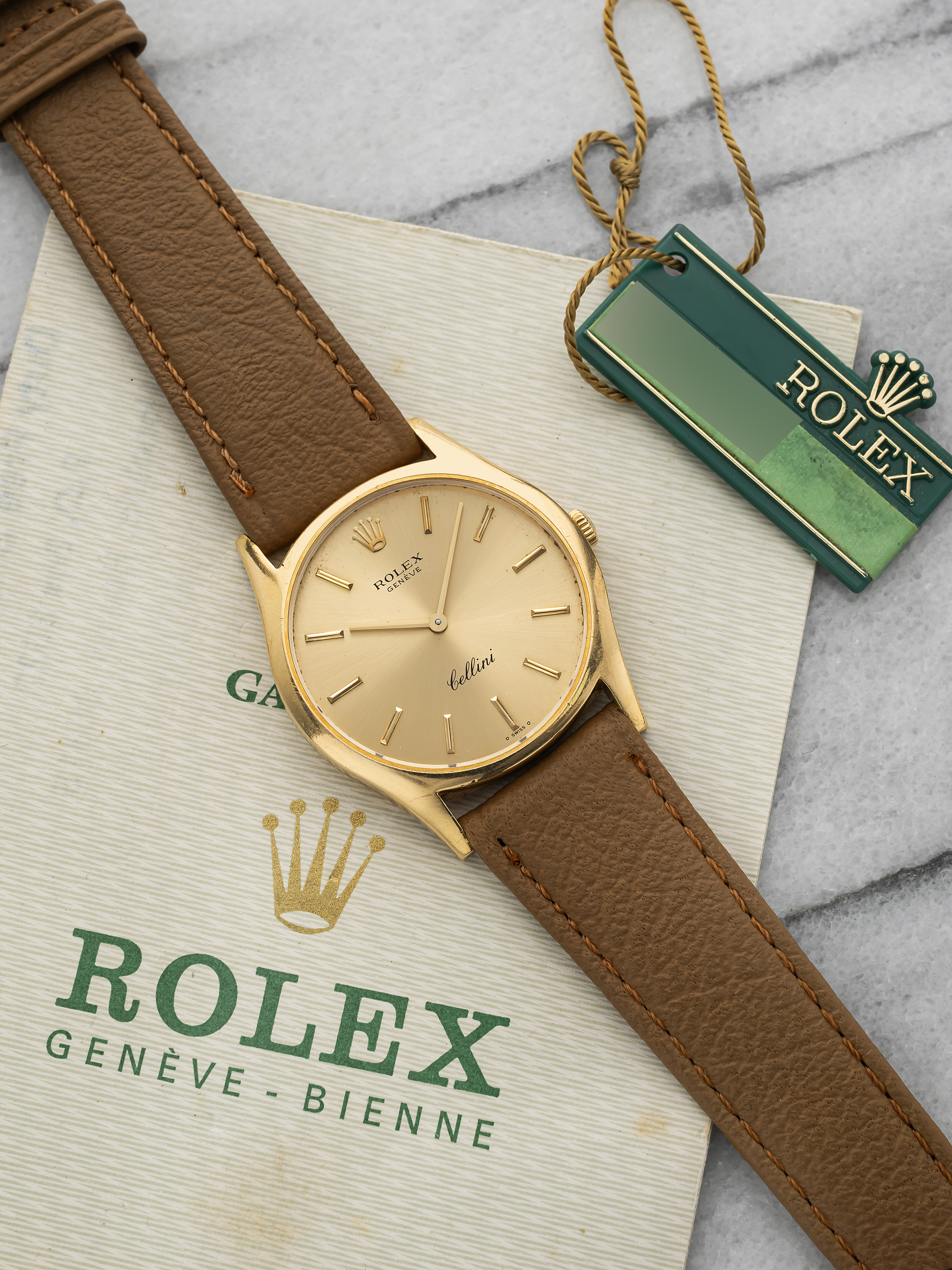 1976 Rolex Cellini 3804 – 18K Yellow Gold Champagne Dial