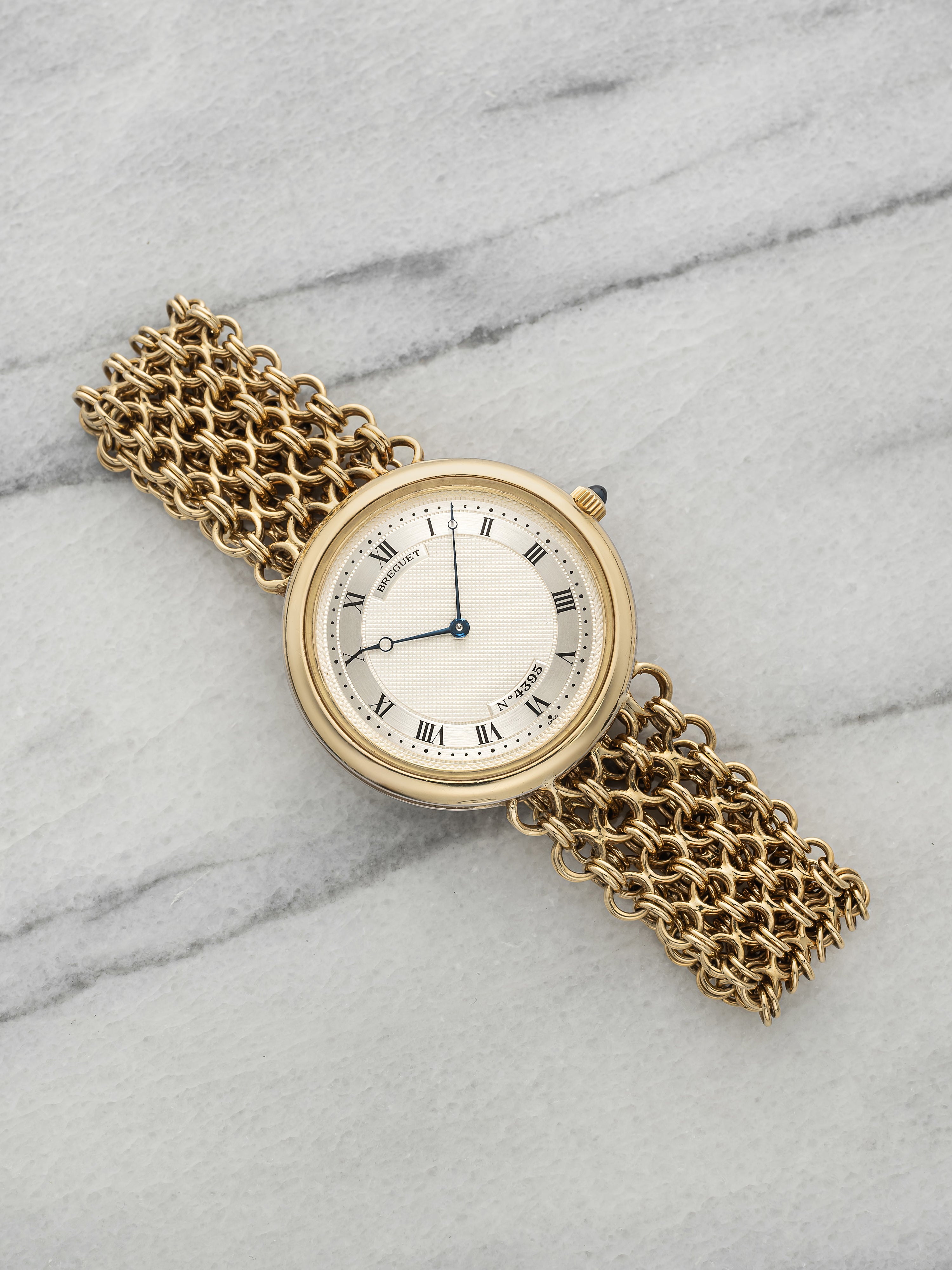 Breguet Classique 3150BA - Two Tone Silver Guilloche Dial