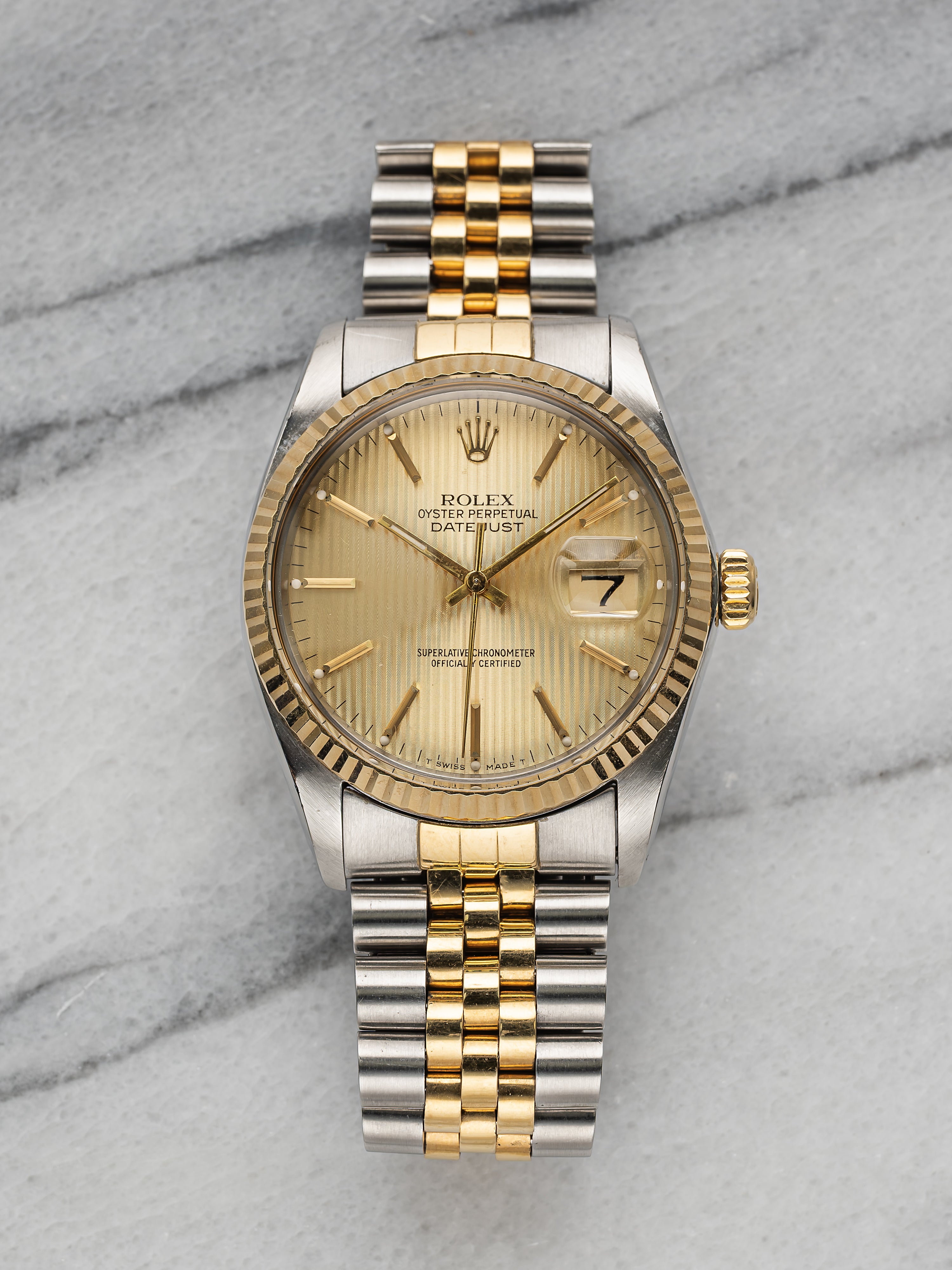 Rolex Datejust 16013 - Tapestry Dial