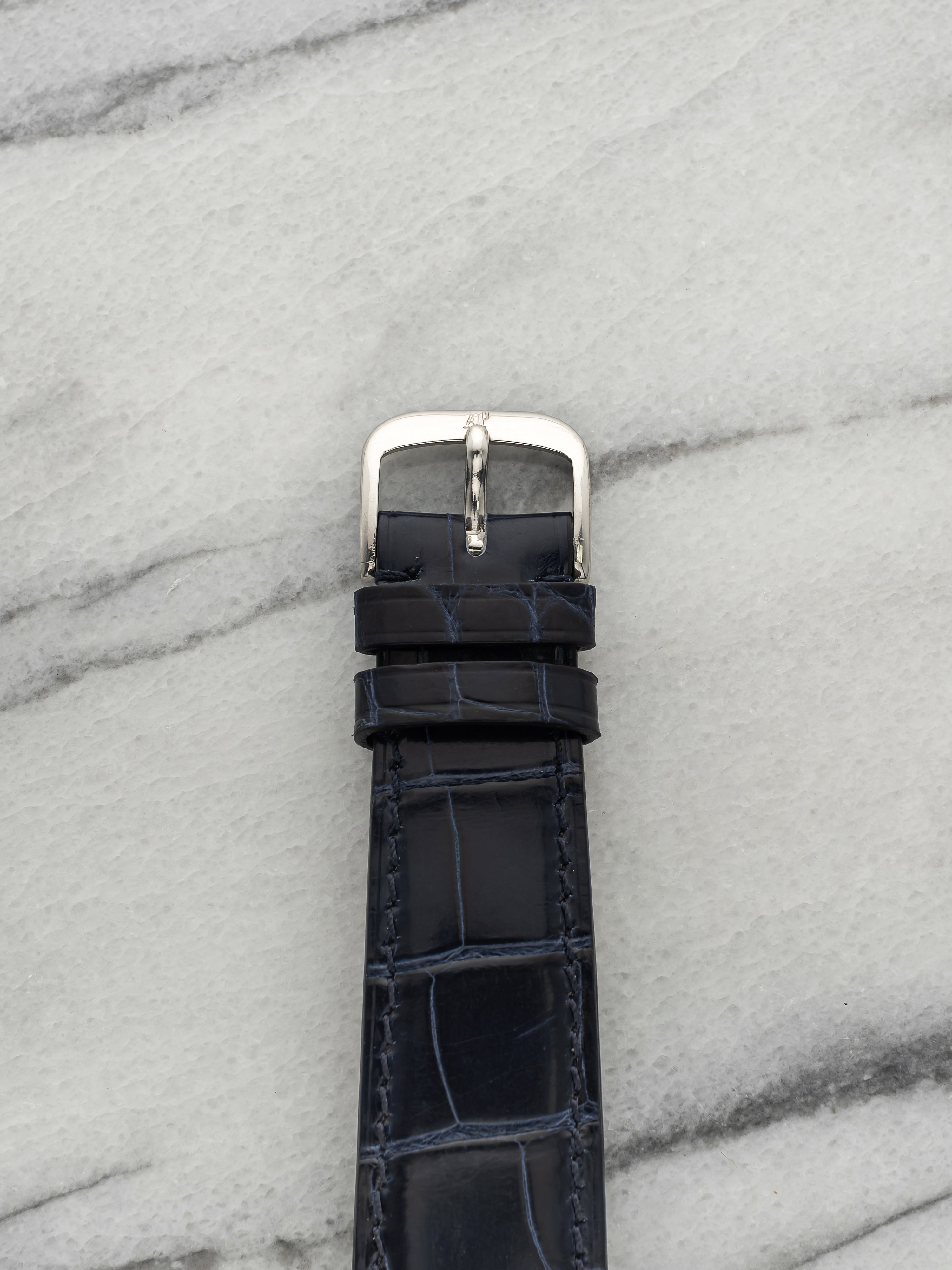 Vintage 1992 Audemars Piguet Jules Audemars 25685PT Platinum Dual Time Auto 36mm