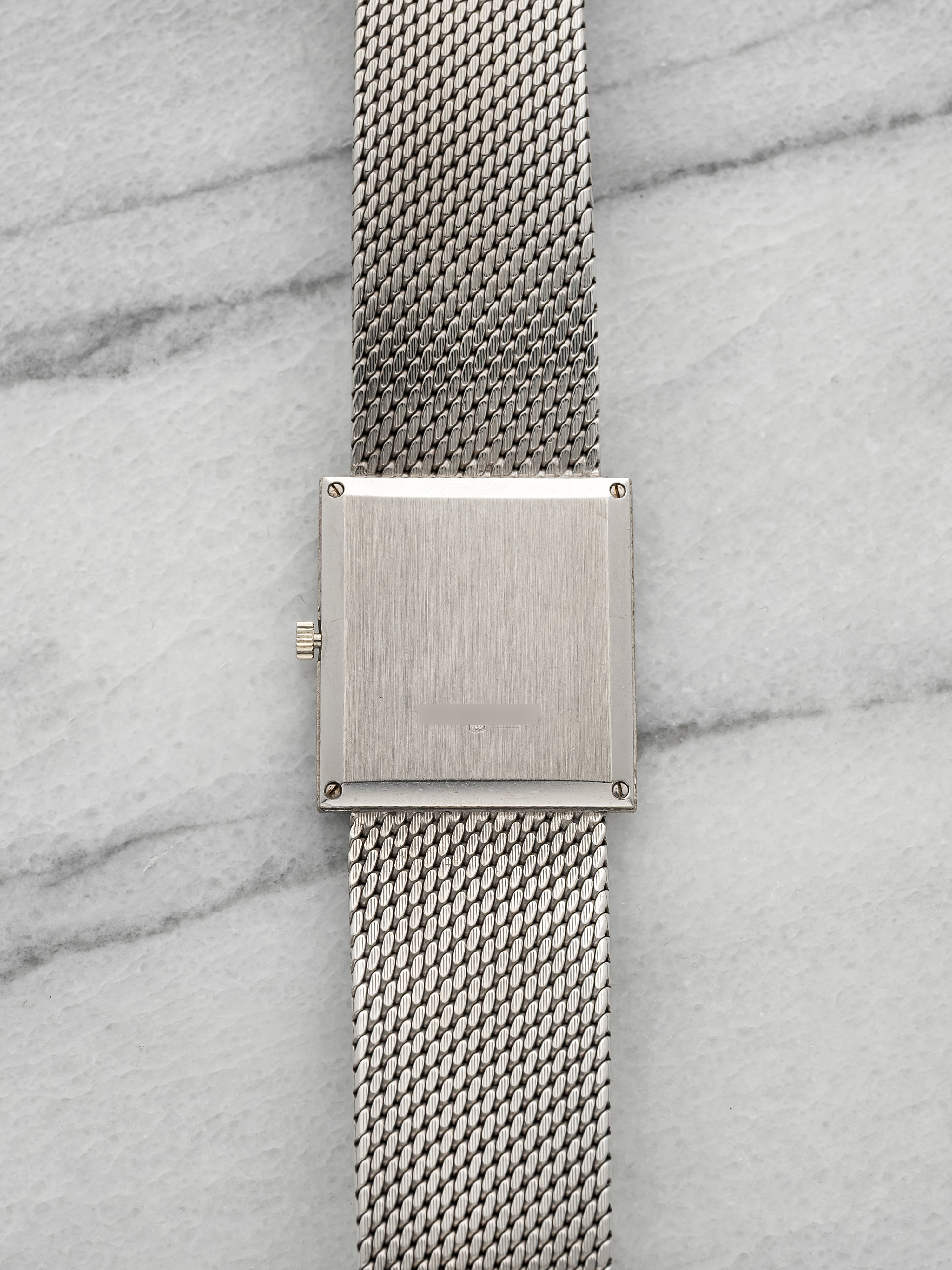Vintage 1970s Vacheron Constantin 33001 18K WG Onyx Dial Manual 25mm