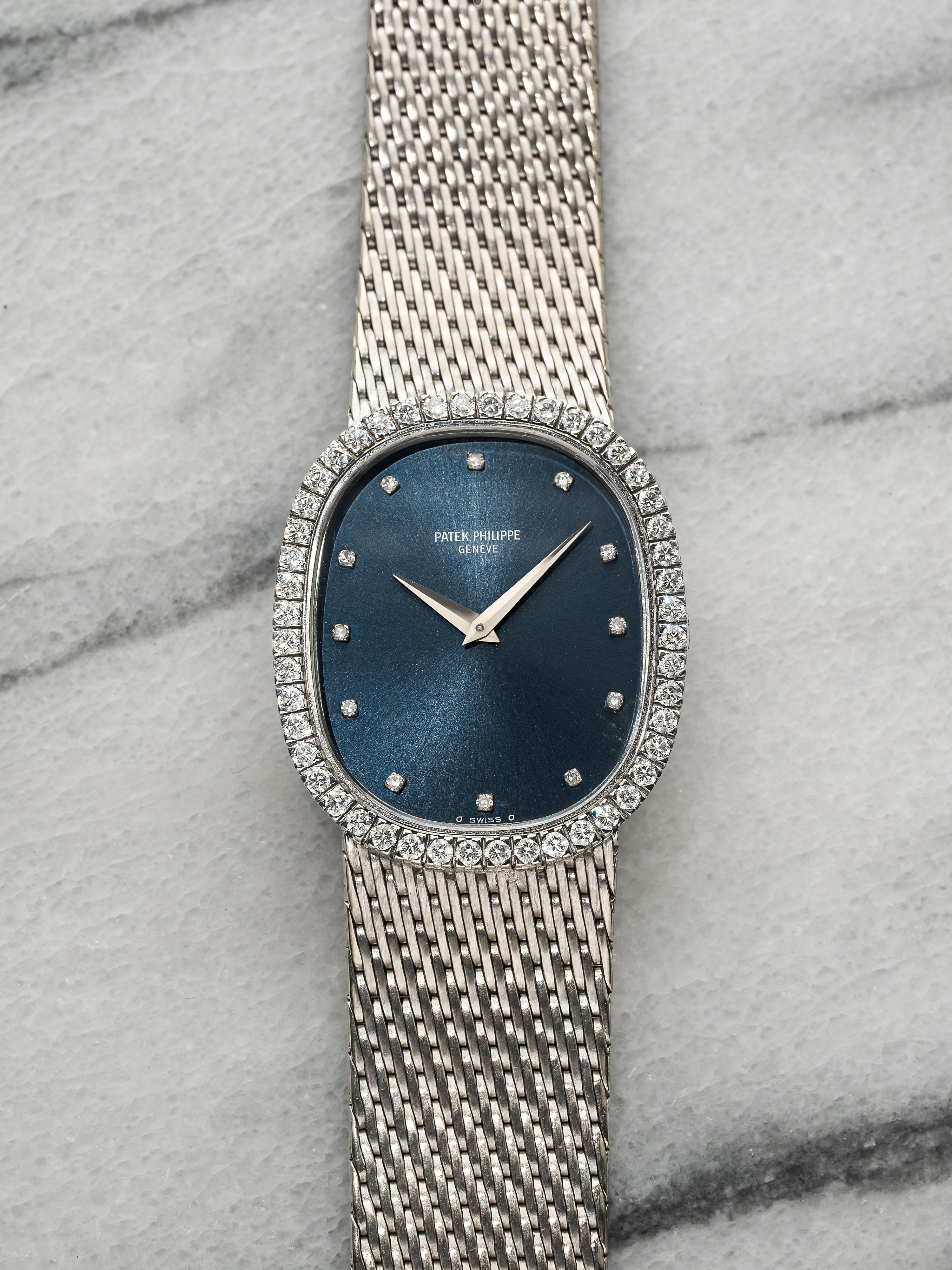 Patek Philippe Ellipse -Diamond Bezel
