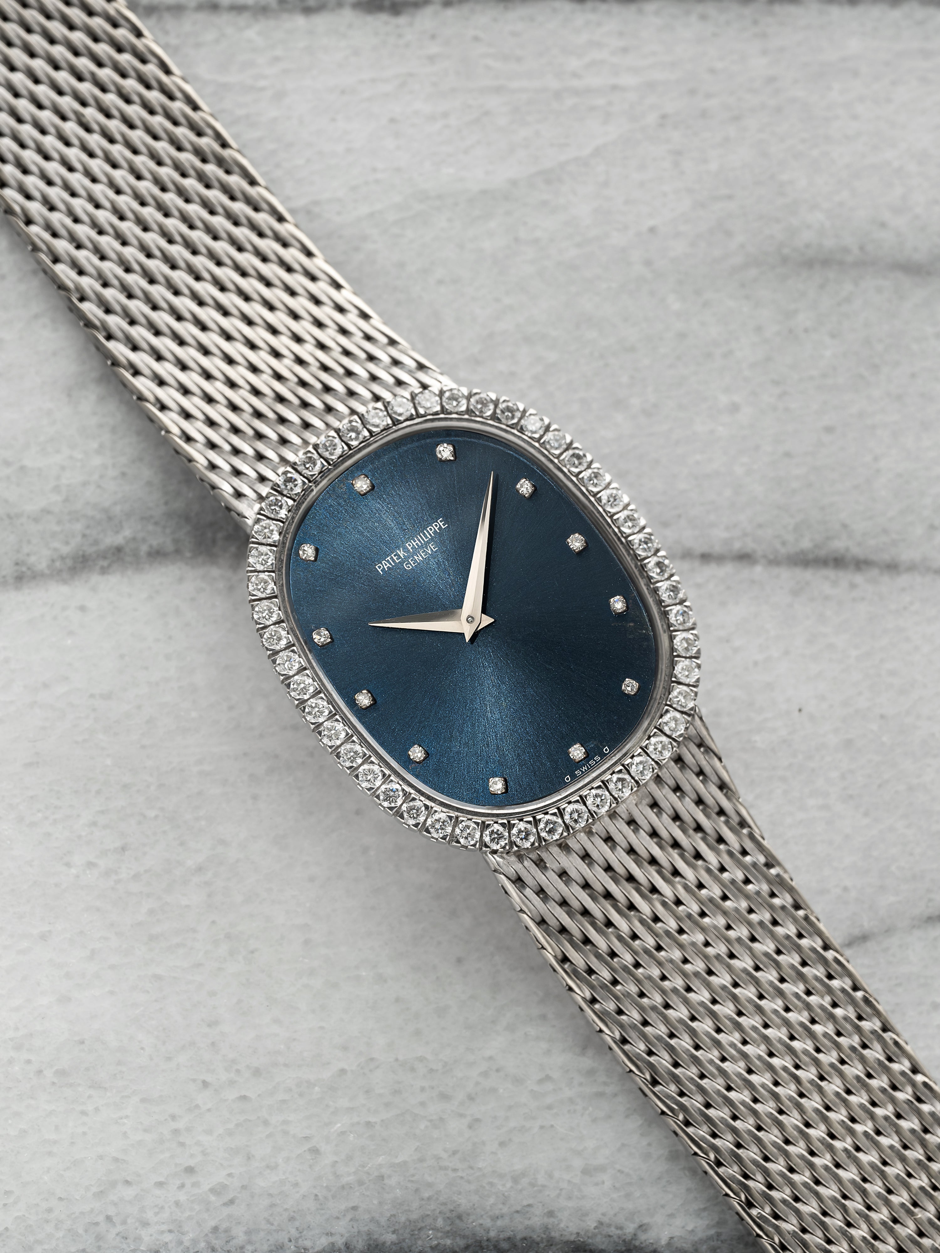 Patek Philippe Ellipse -Diamond Bezel