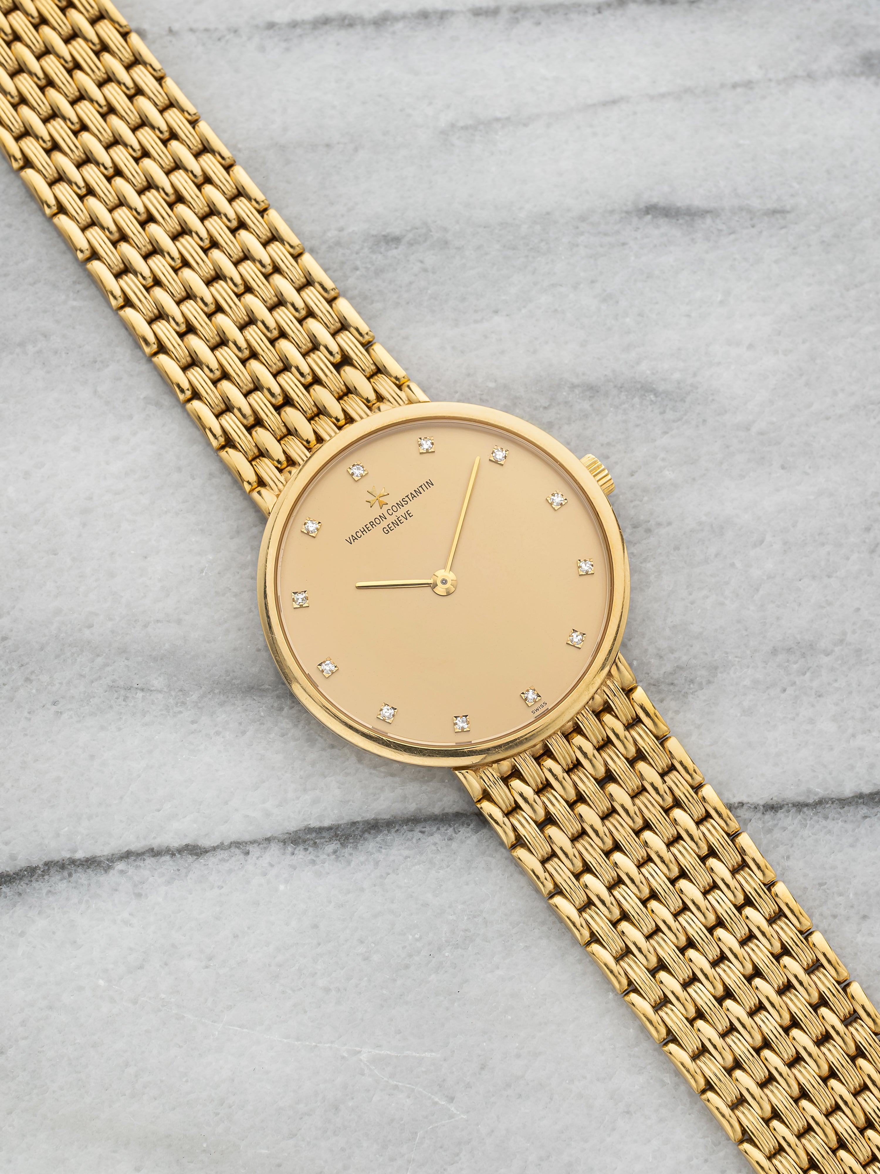Vacheron Constantin Ultra Thin Integrated - Champagne Diamond Dial
