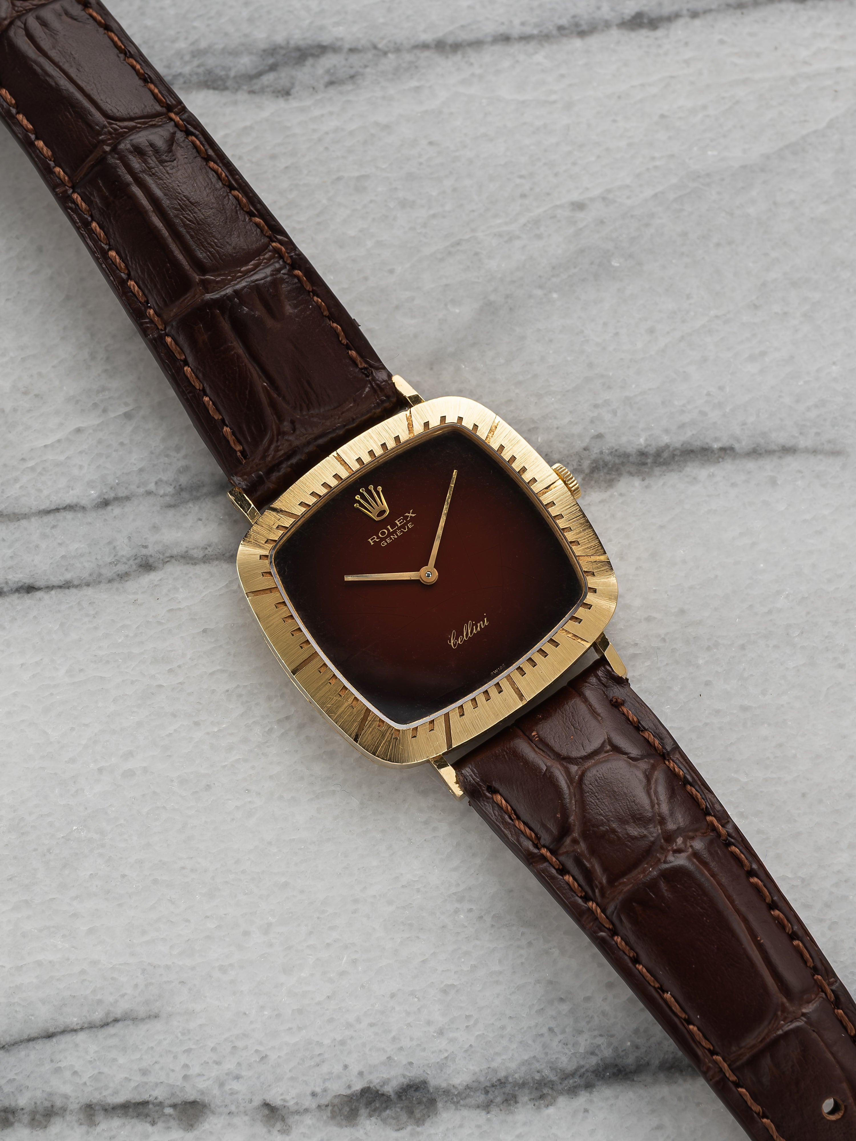 Rolex Cellini 4084 - Red Vignette Dial