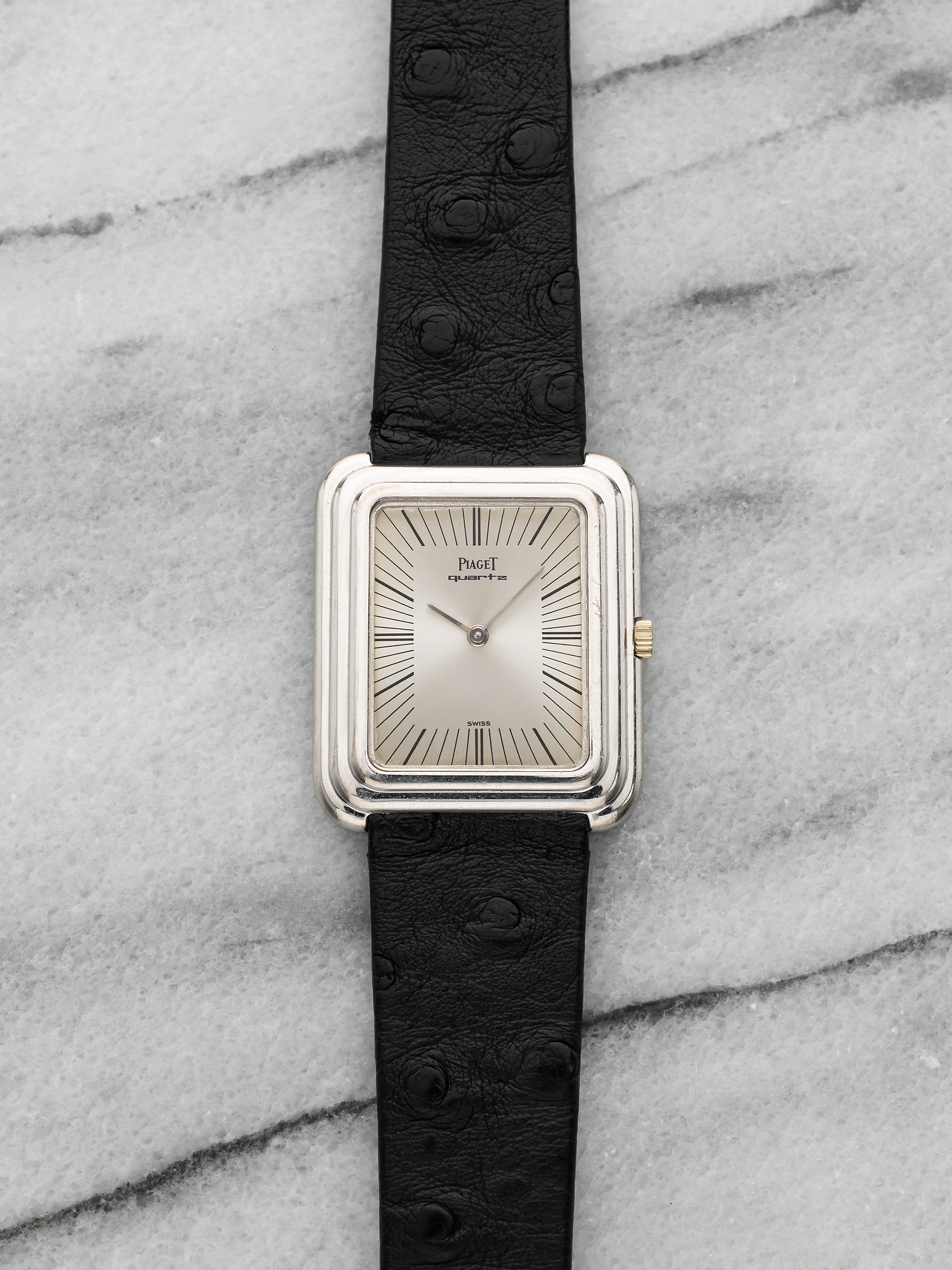 Piaget Protocole 174101 – 18K White Gold Stepped Bezel