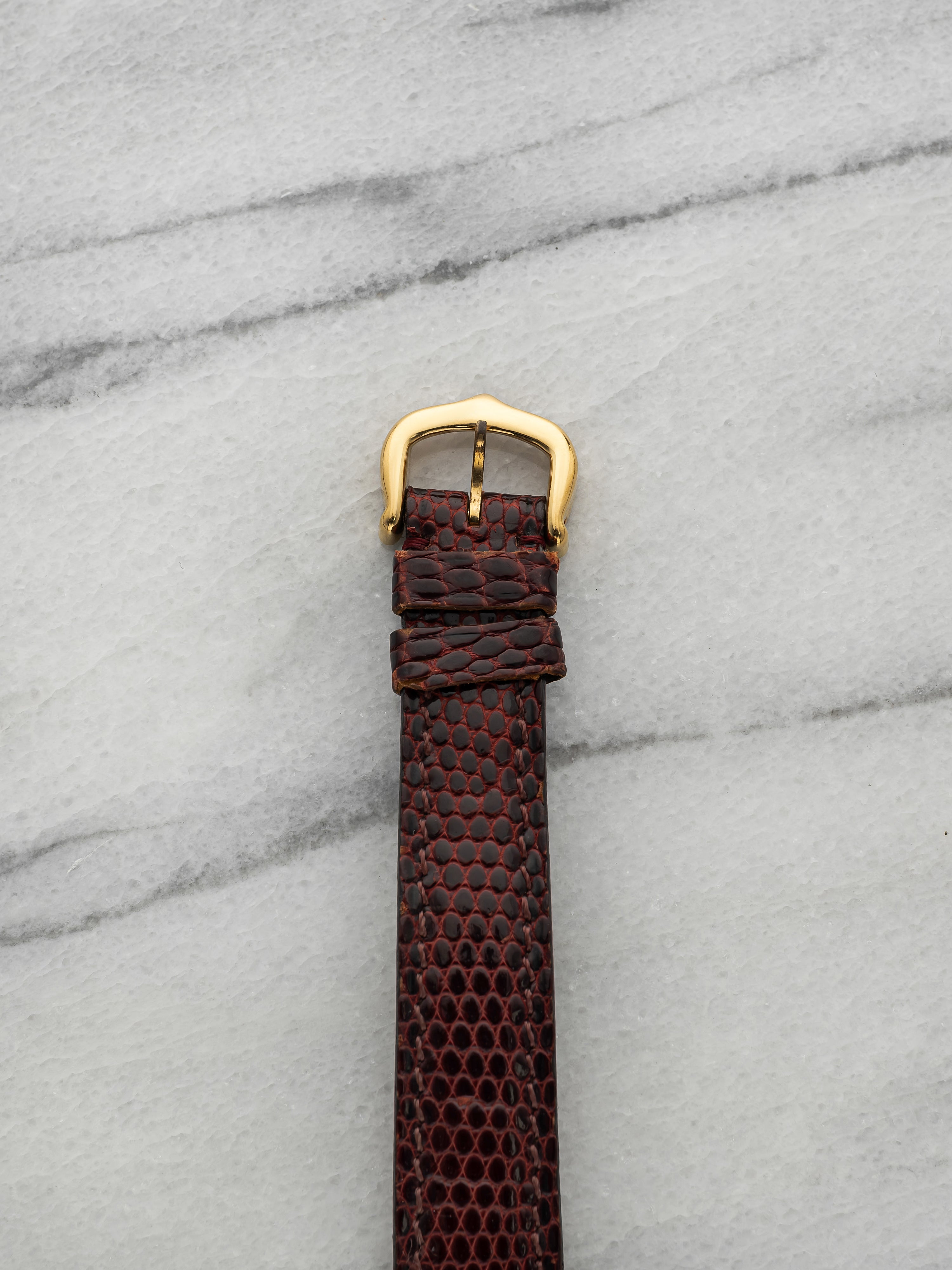 Cartier Lady Vendome - Vermeil Burgundy Dial