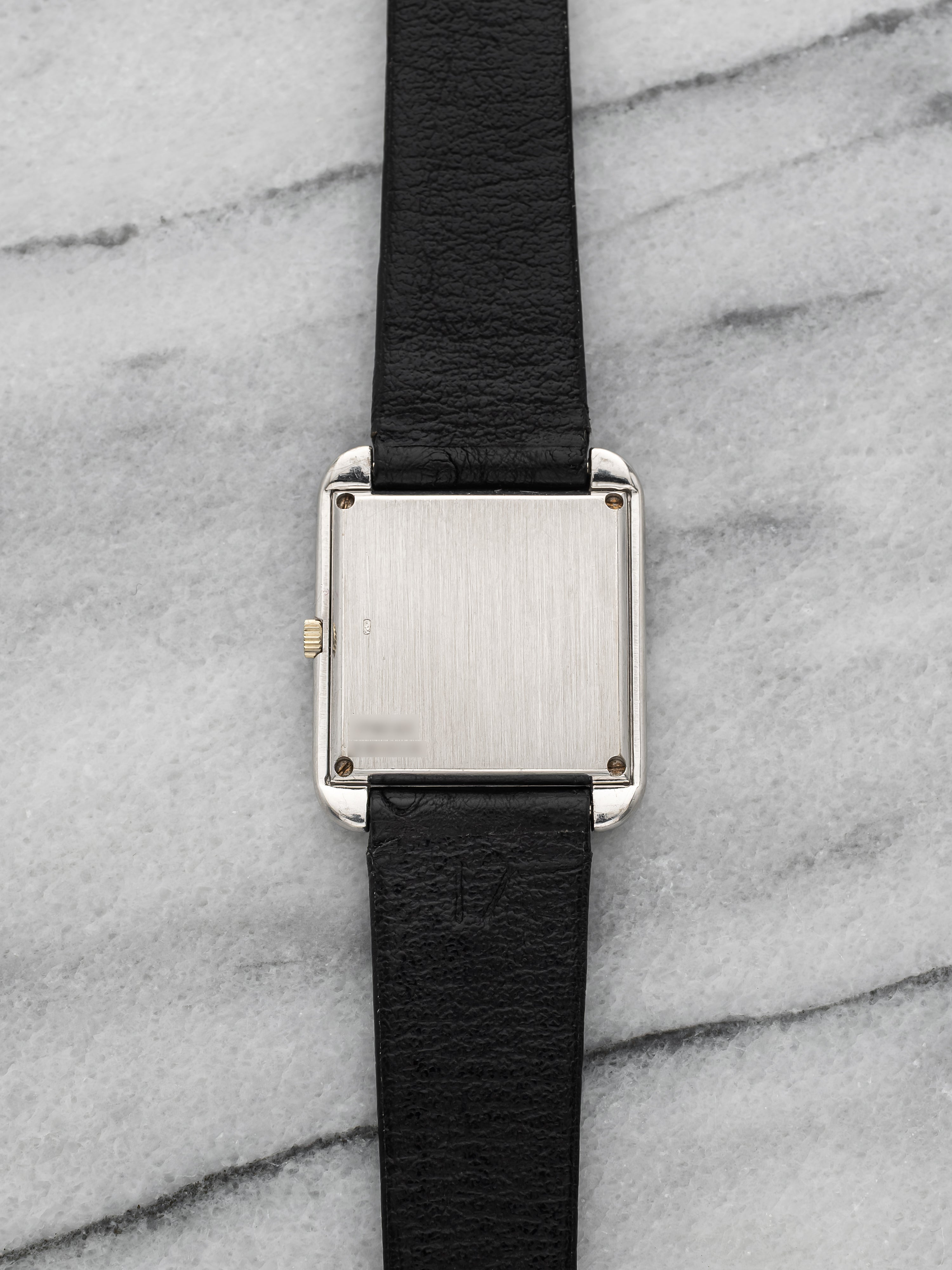 Piaget Protocole 174101 – 18K White Gold Stepped Bezel