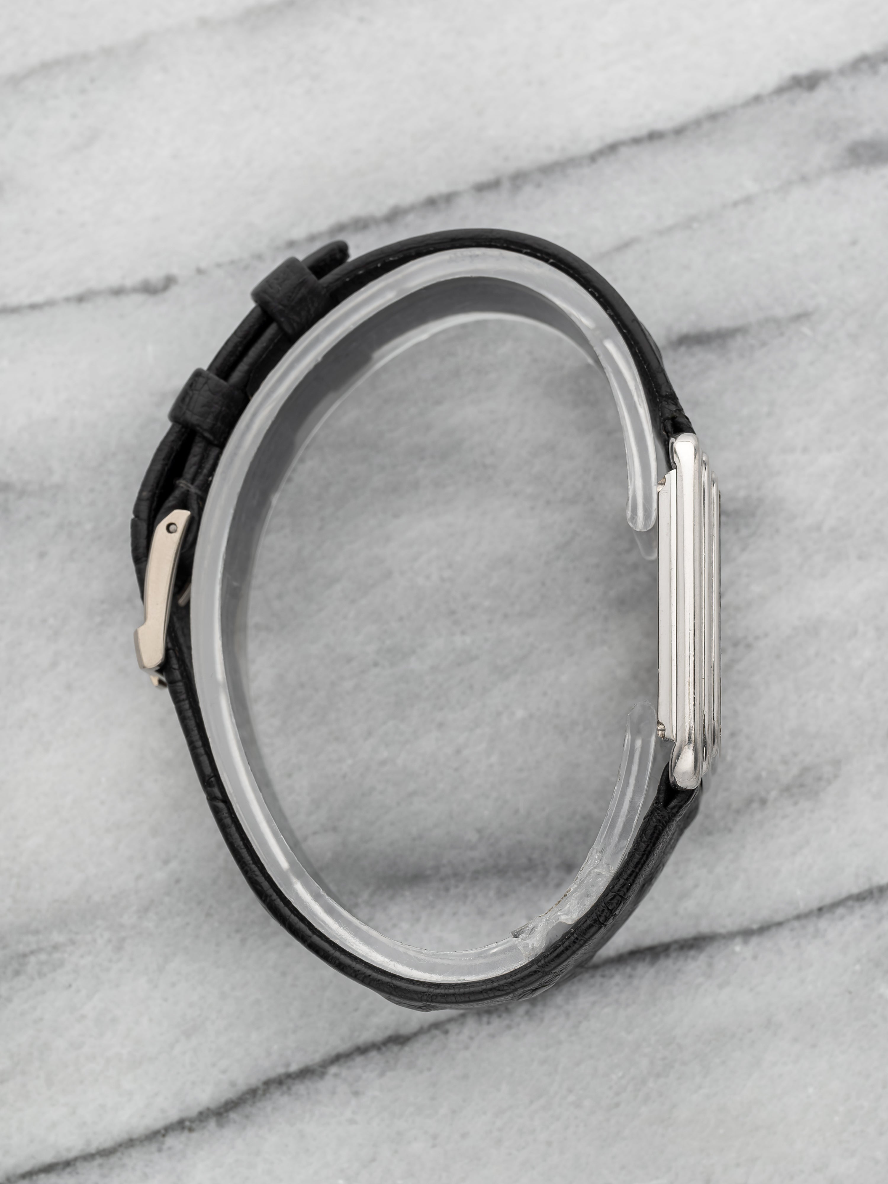 Piaget Protocole 174101 – 18K White Gold Stepped Bezel