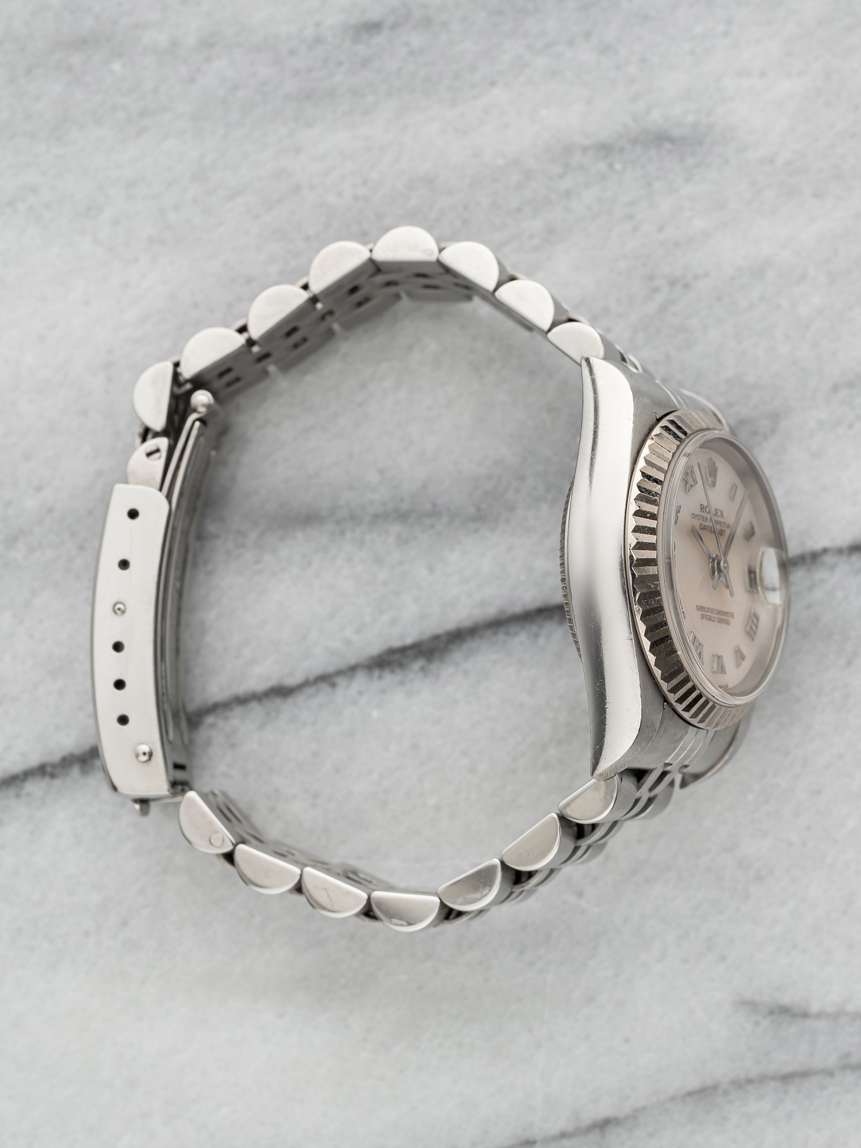 2002 Rolex Lady-Datejust 79174 – Mother of Pearl Guilloche Dial